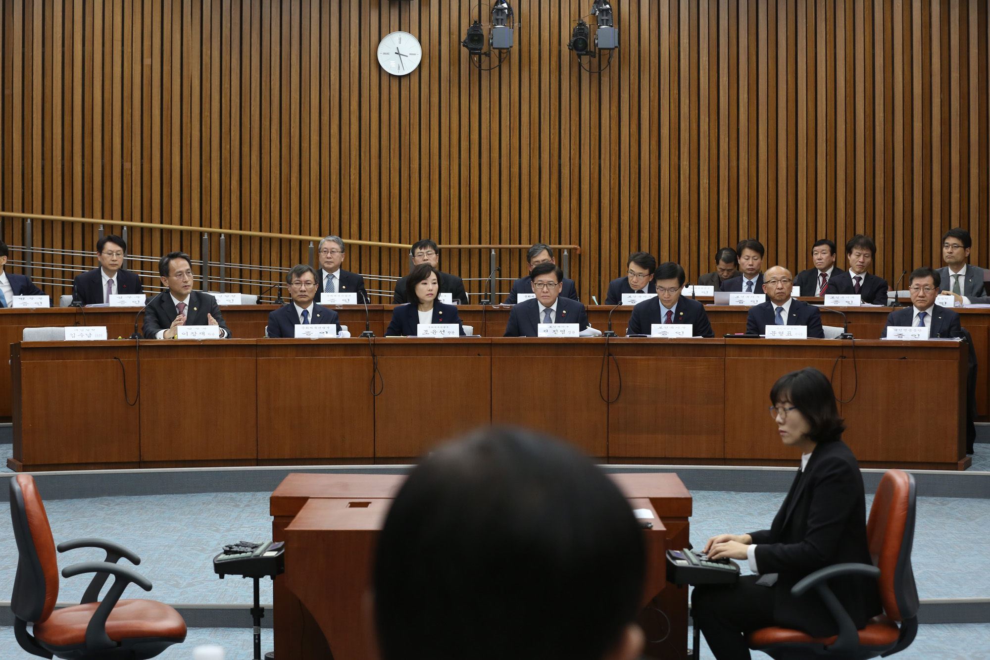 정치;국회;최순실국조특위;1차기관보고