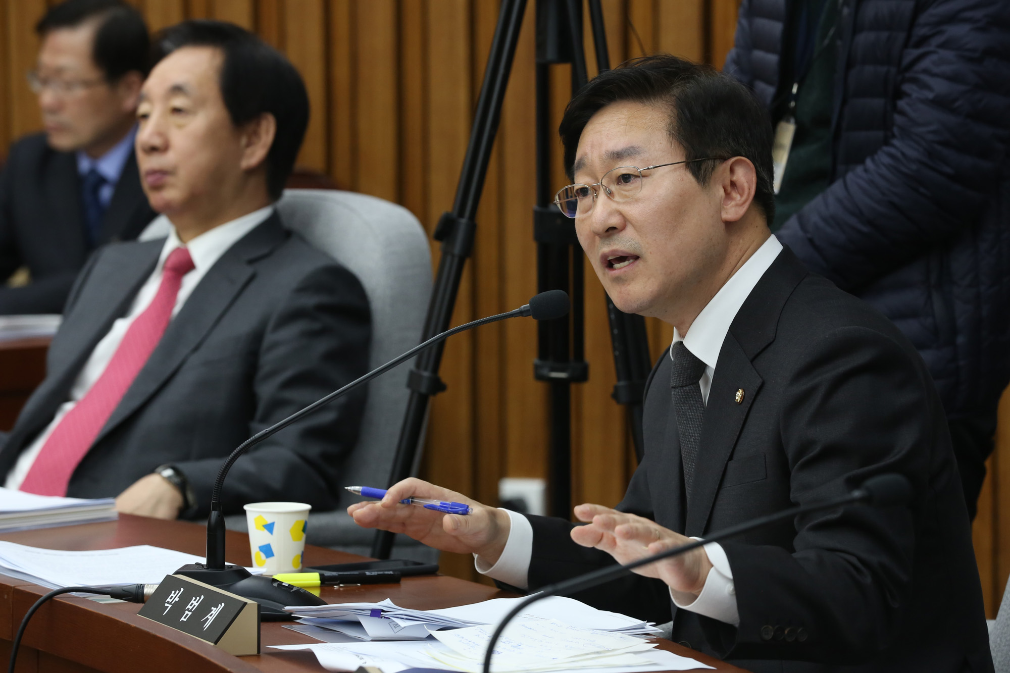 정치;국회;최순실국조특위;1차기관보고;박범계