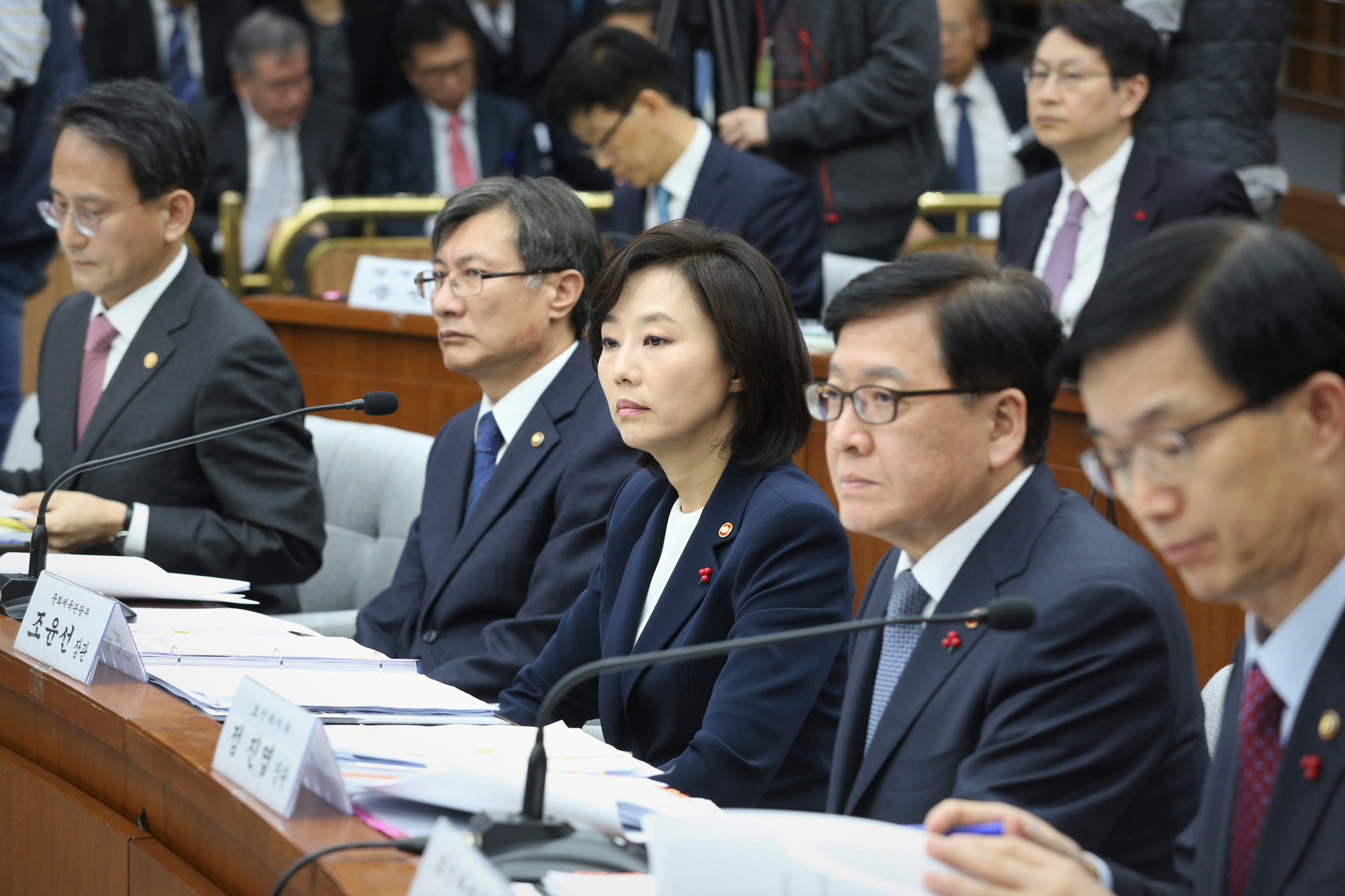 정치;국회;최순실국조특위;1차기관보고;조윤선