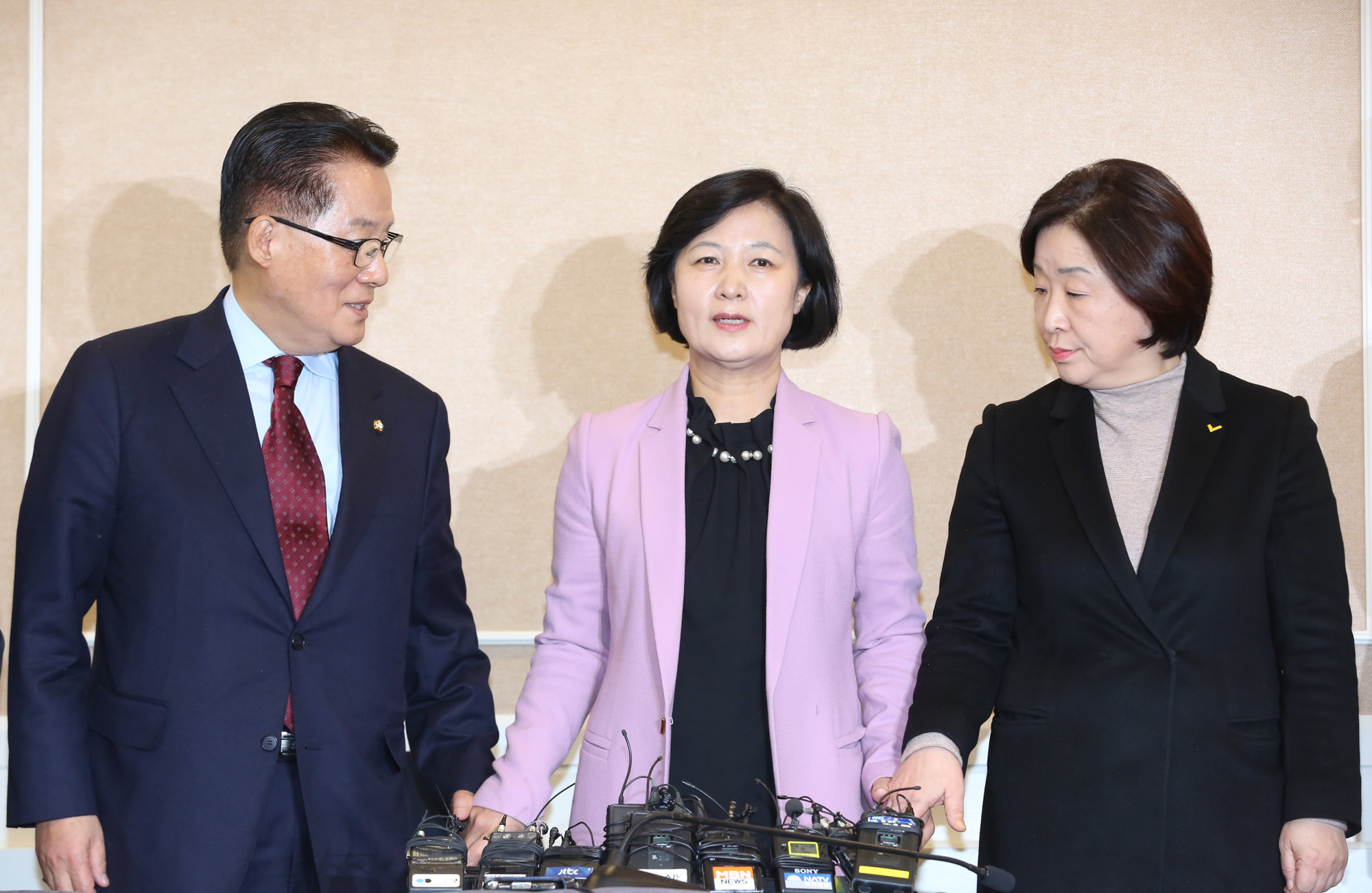 정치;국회;야3당대표