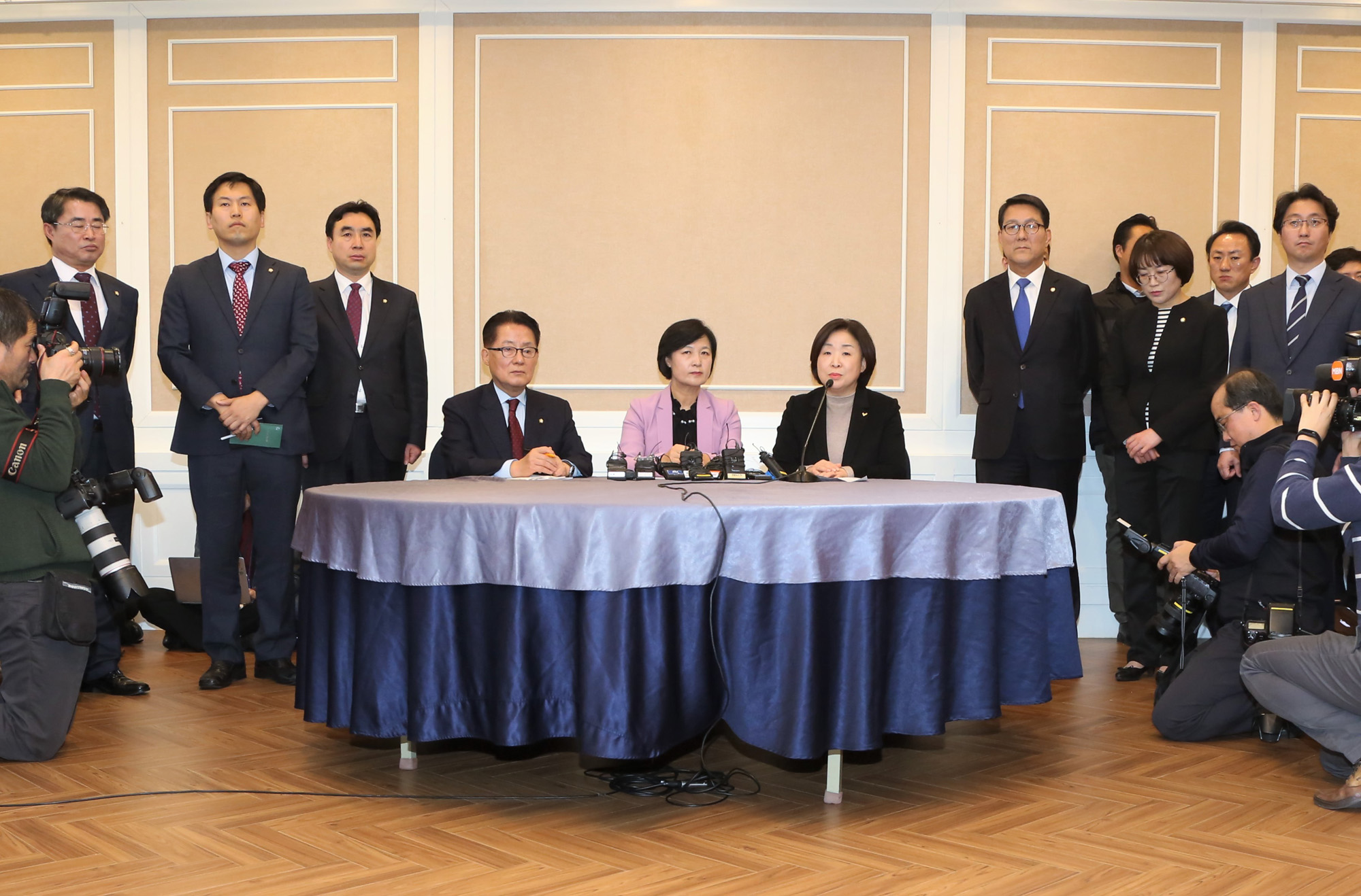 정치;국회;야3당대표