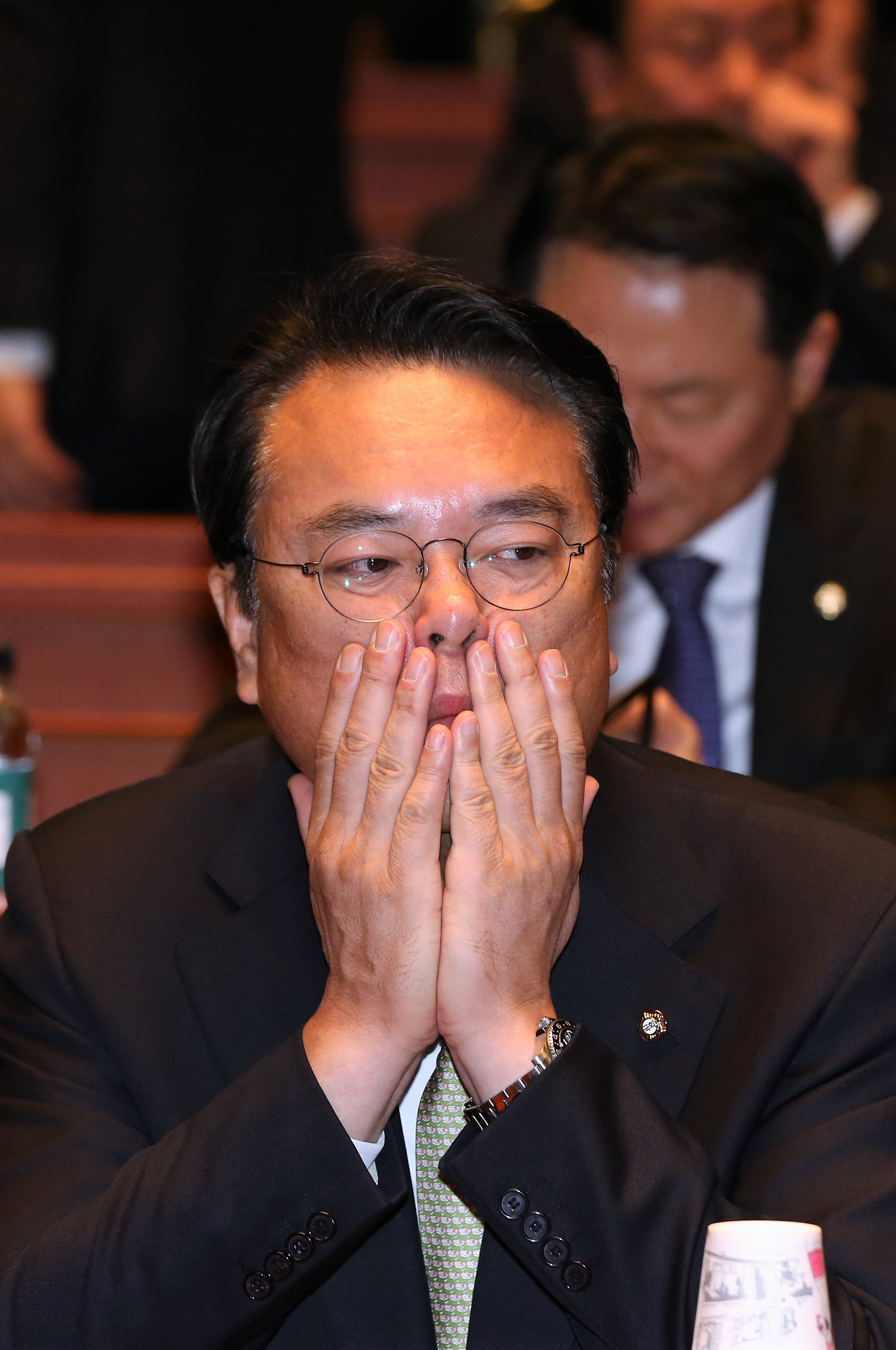 정치;국회;새누리당의원총회;정진석