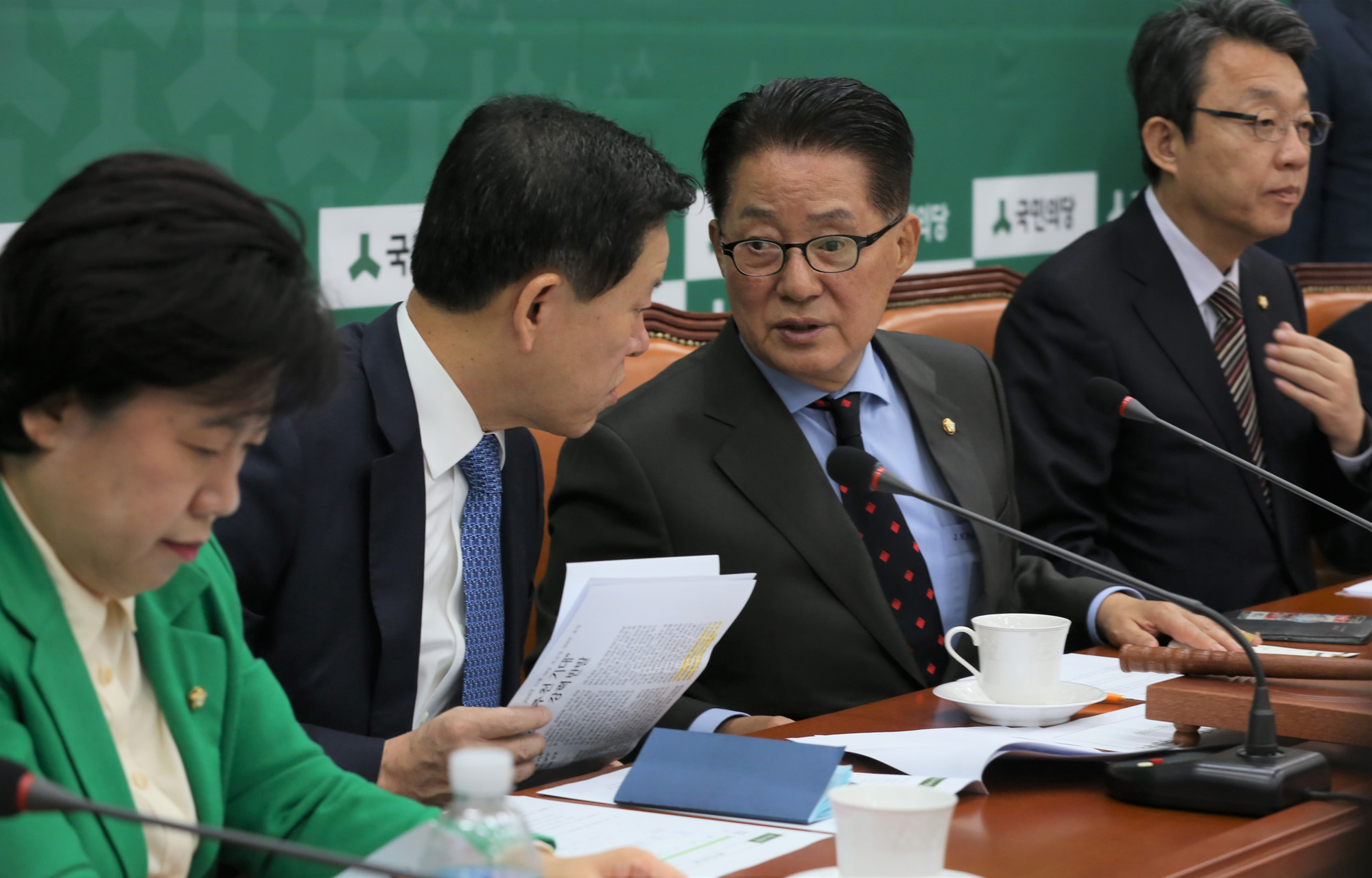 정치;국회;국민의당;비상대책위원회의;박지원