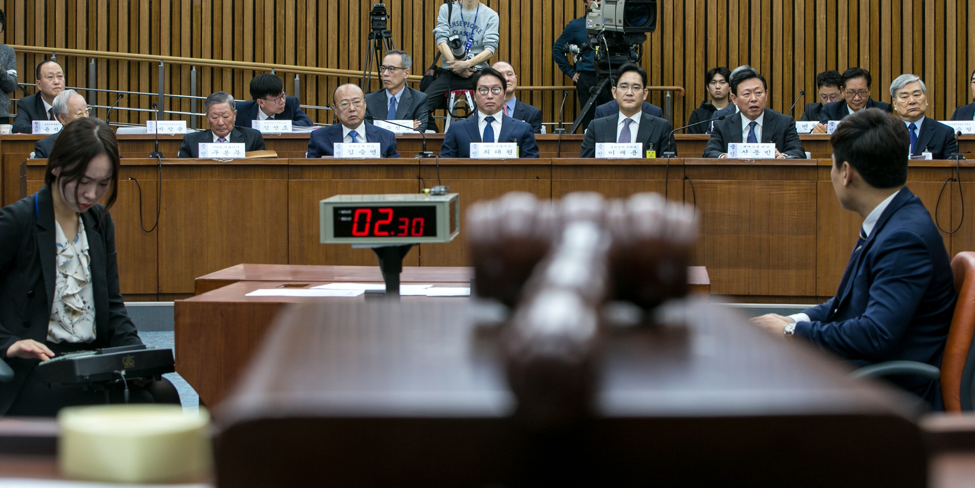 최순실게이트;국회;국정조사;1차청문회;재벌;그룹;총수;회장