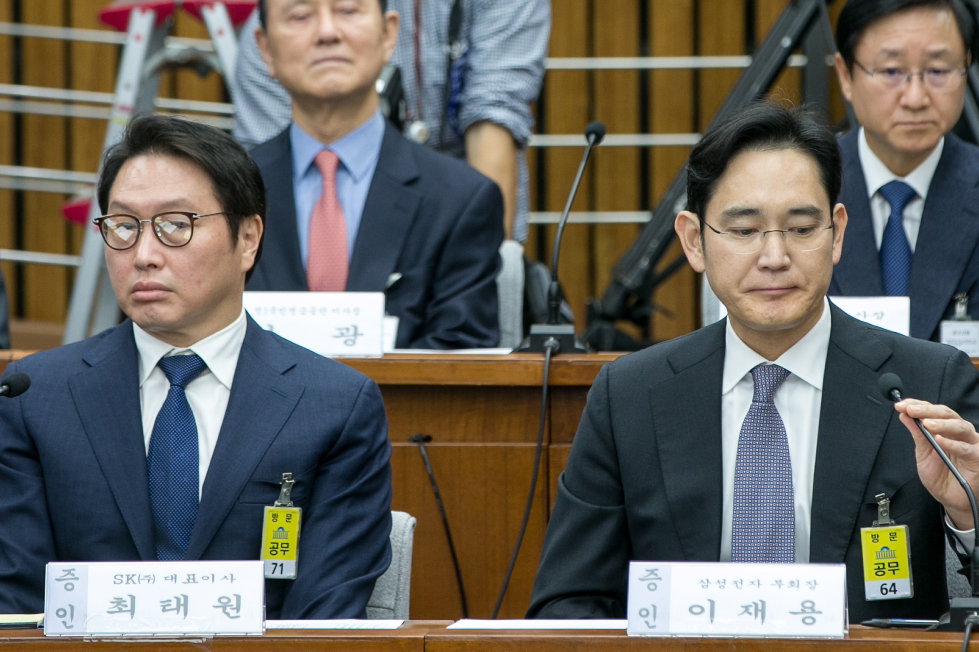 최순실게이트;국회;국정조사;1차청문회;재벌;그룹;총수;회장