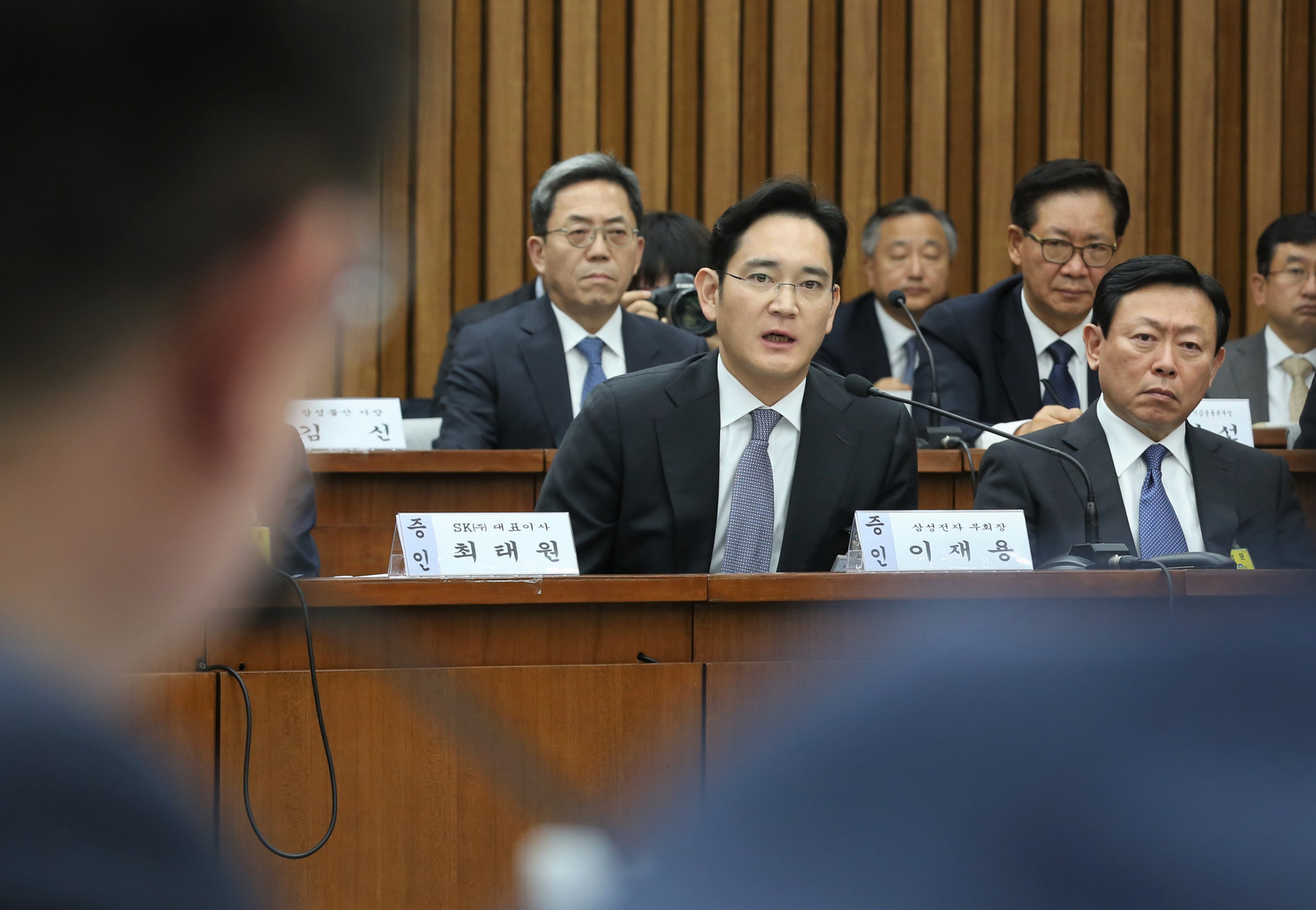 정치;국회;청문회;재벌총수;최순실국조특위