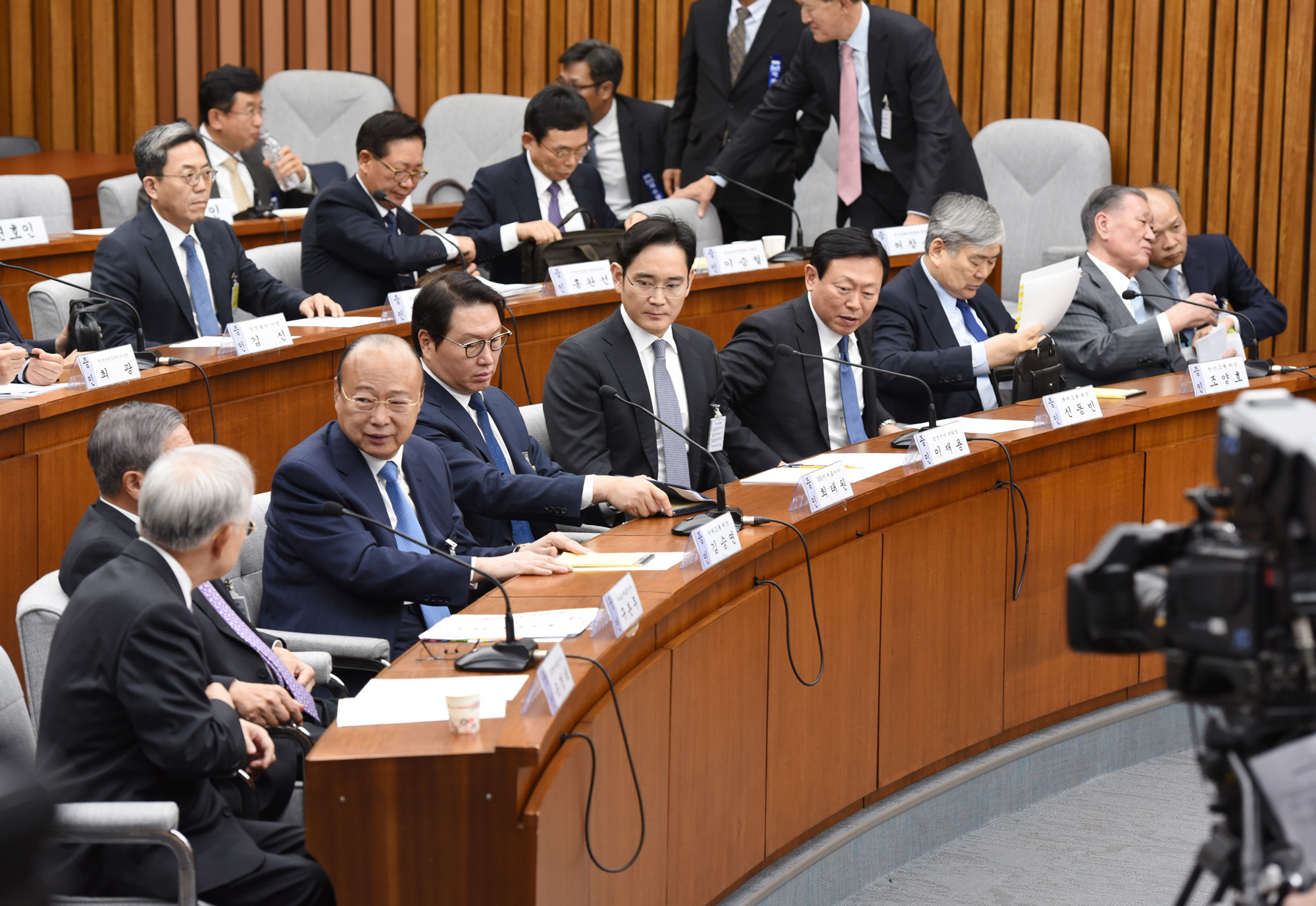 국회;청문회;국정조사;국정조사특별위원회;최순실;국조특위;재벌;10대재벌;삼성;현대;롯데;SK;한화;LG;cj;한진