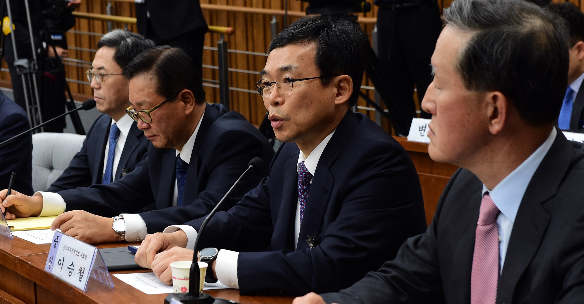 최순실게이트;국회;국정조사;1차청문회;재벌;그룹;총수;회장