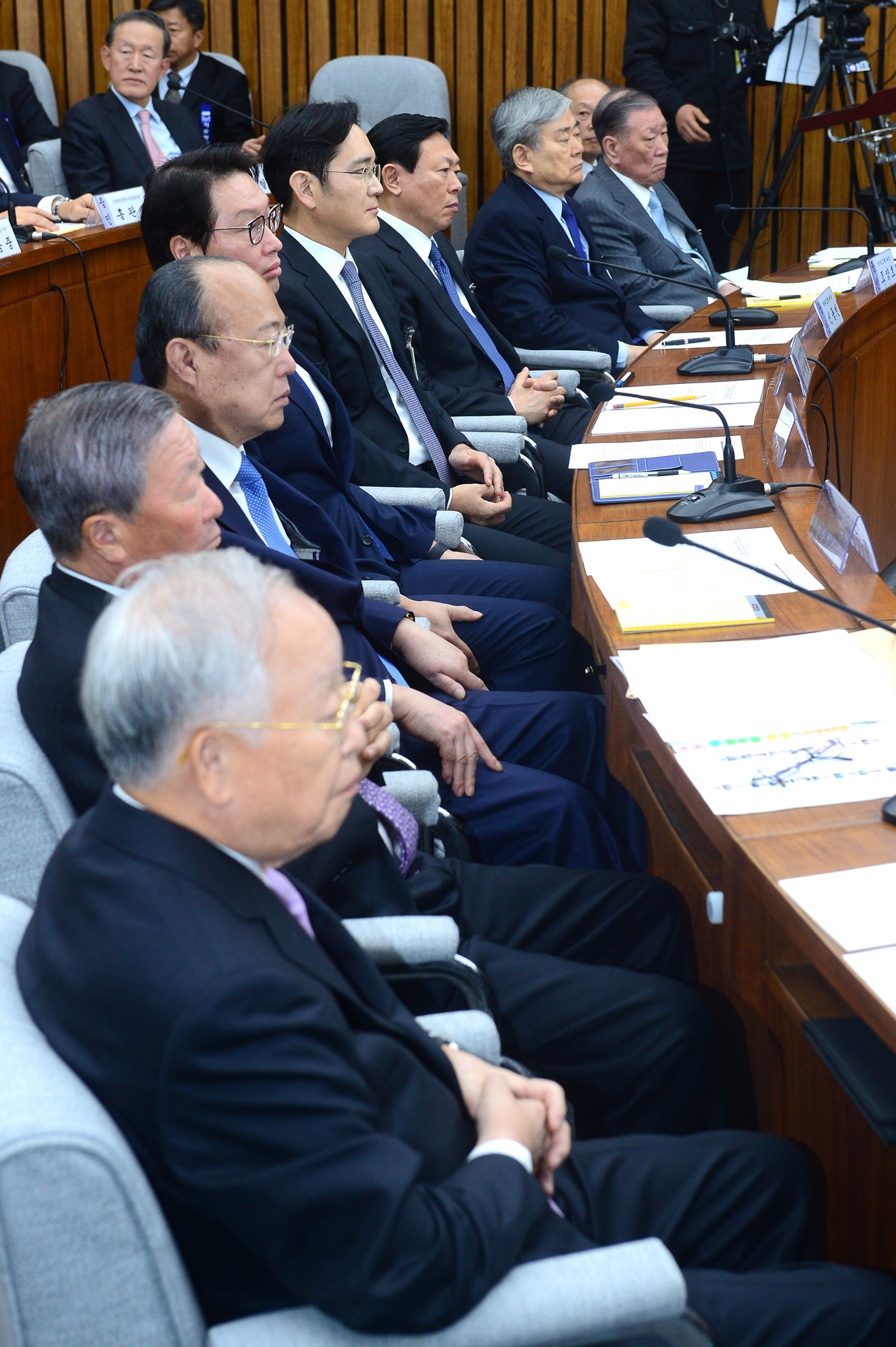 최순실게이트;국회;국정조사;1차청문회;재벌;그룹;총수;회장