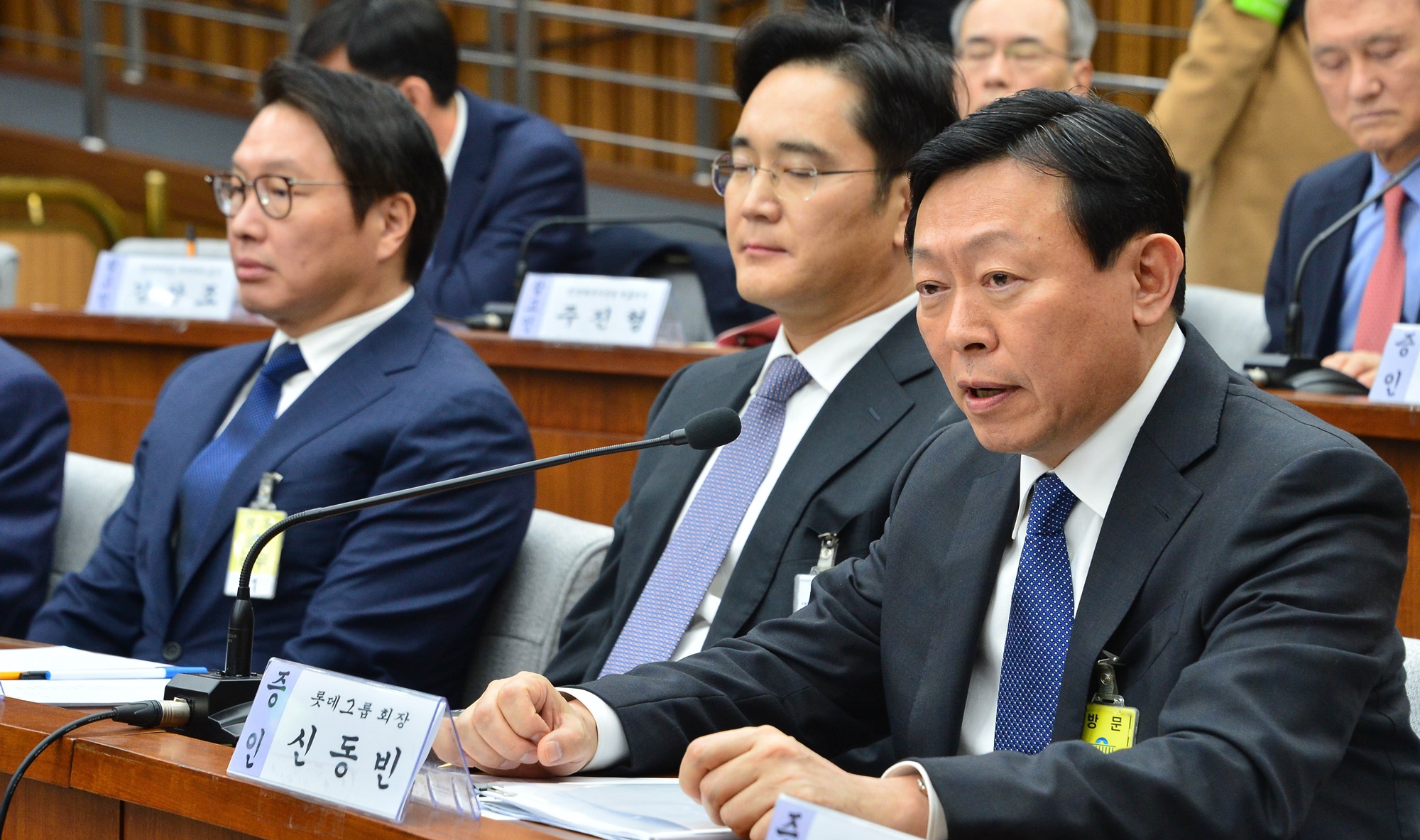 최순실게이트;국회;국정조사;1차청문회;재벌;그룹;총수;회장