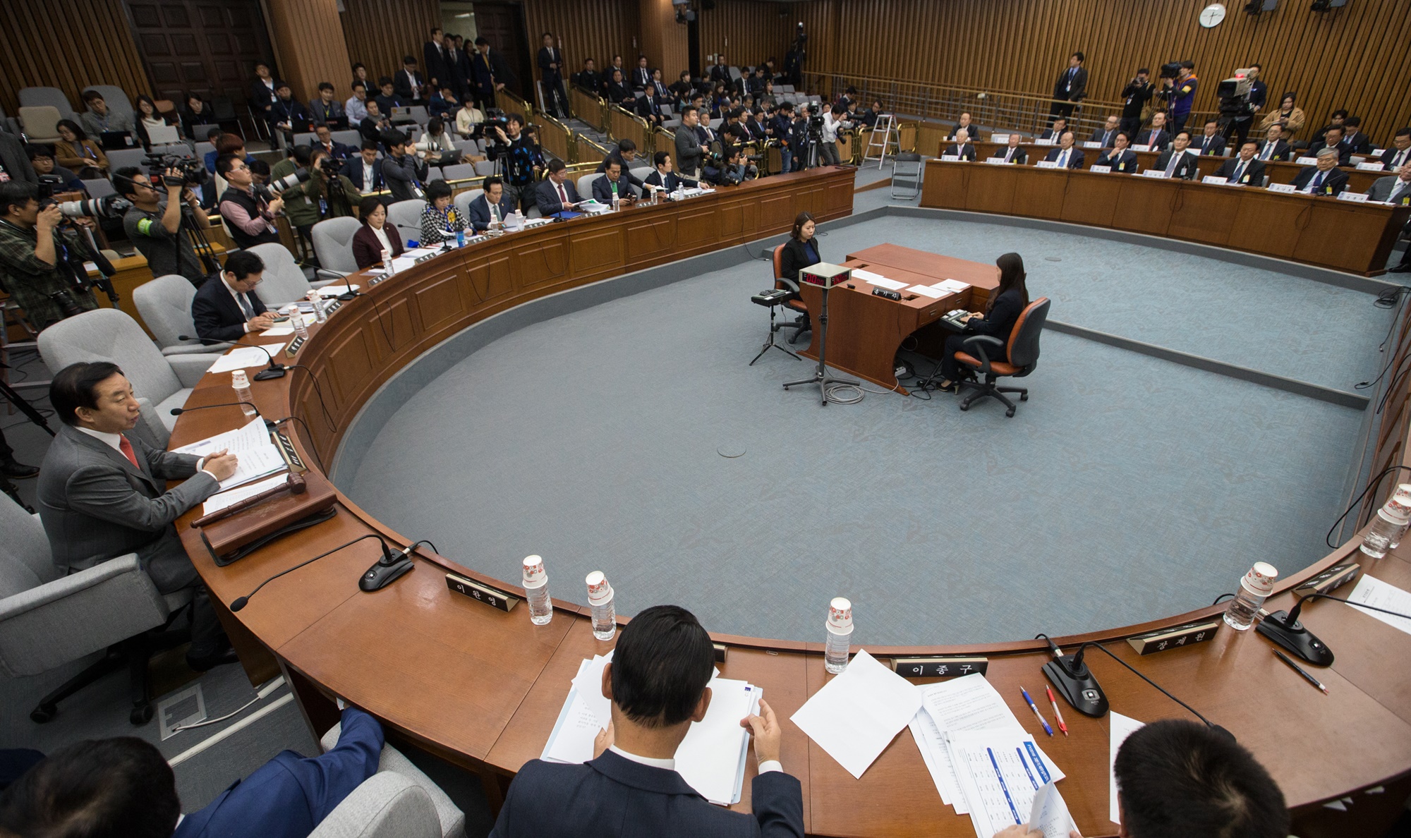 최순실게이트;국회;국정조사;1차청문회;재벌;그룹;총수;회장