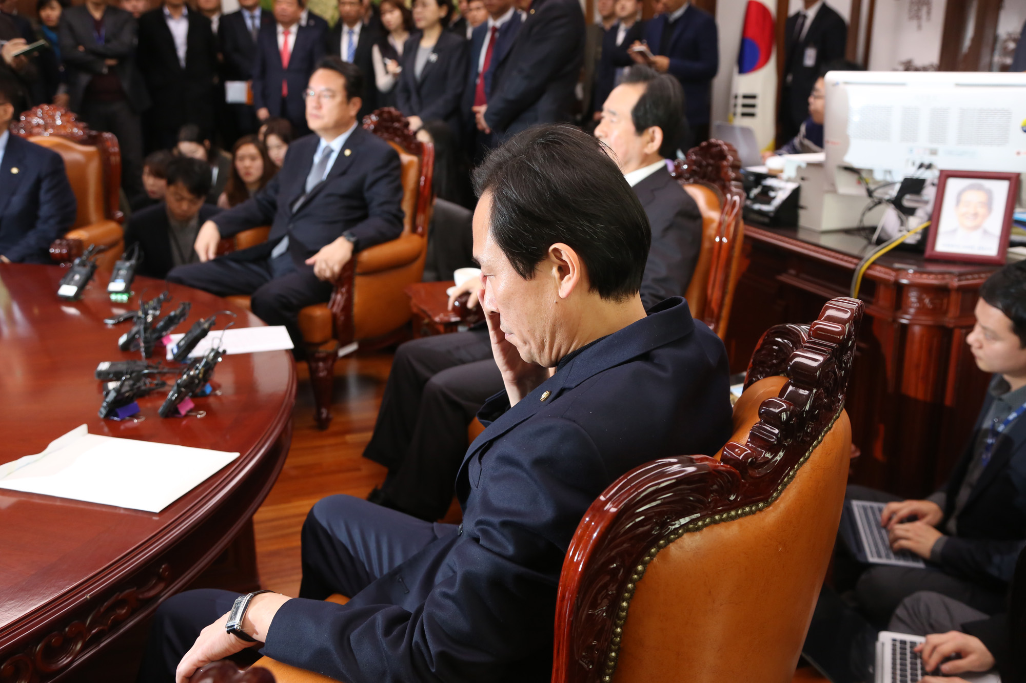 정치;국회;여야3당원내대표;원내대표;우상호;박지원;정진석;정세균