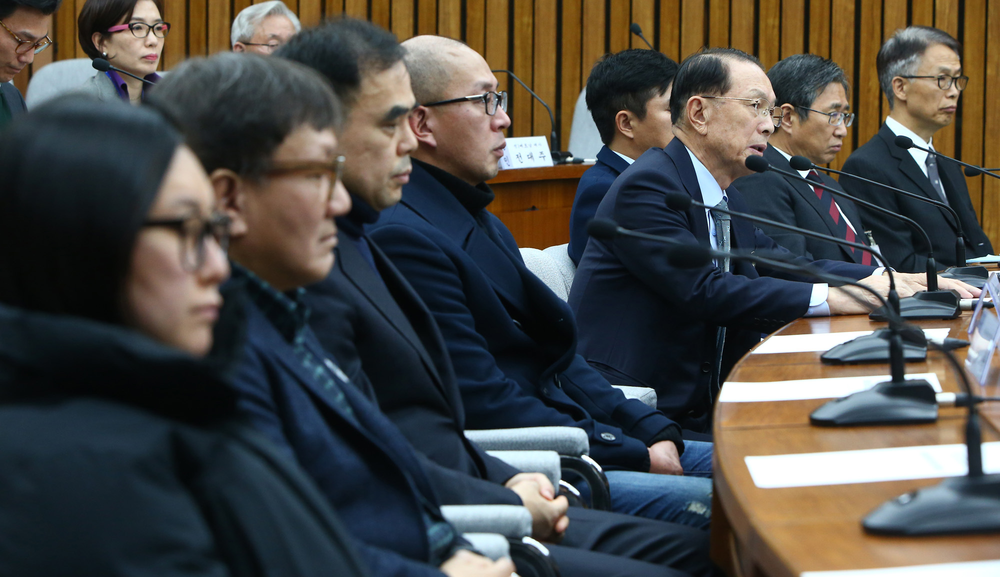 최순실게이트;국회;국정조사;2차청문회;김기춘;장시호;차은택;김종;고영태;송성각;김재열