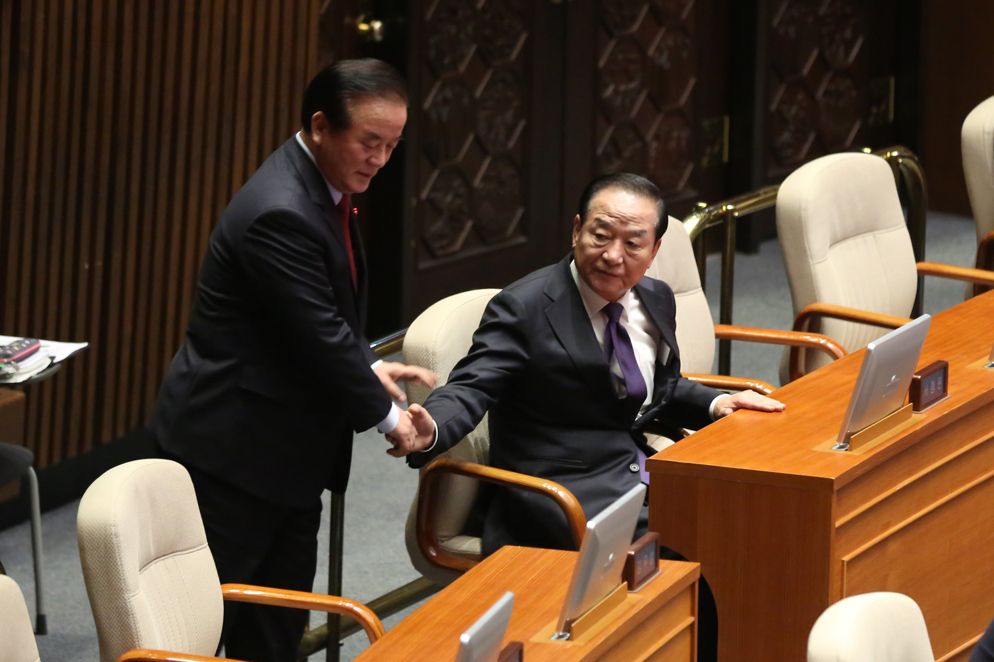 정치;국회;본회의;대통령탄핵소추안;탄핵가결