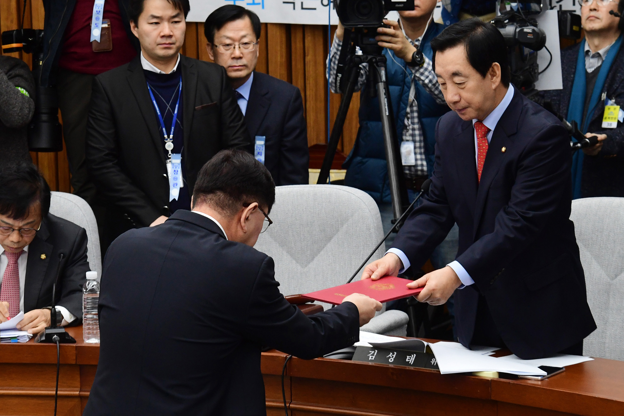 김영재;김성태;박근혜;최순실;청와대