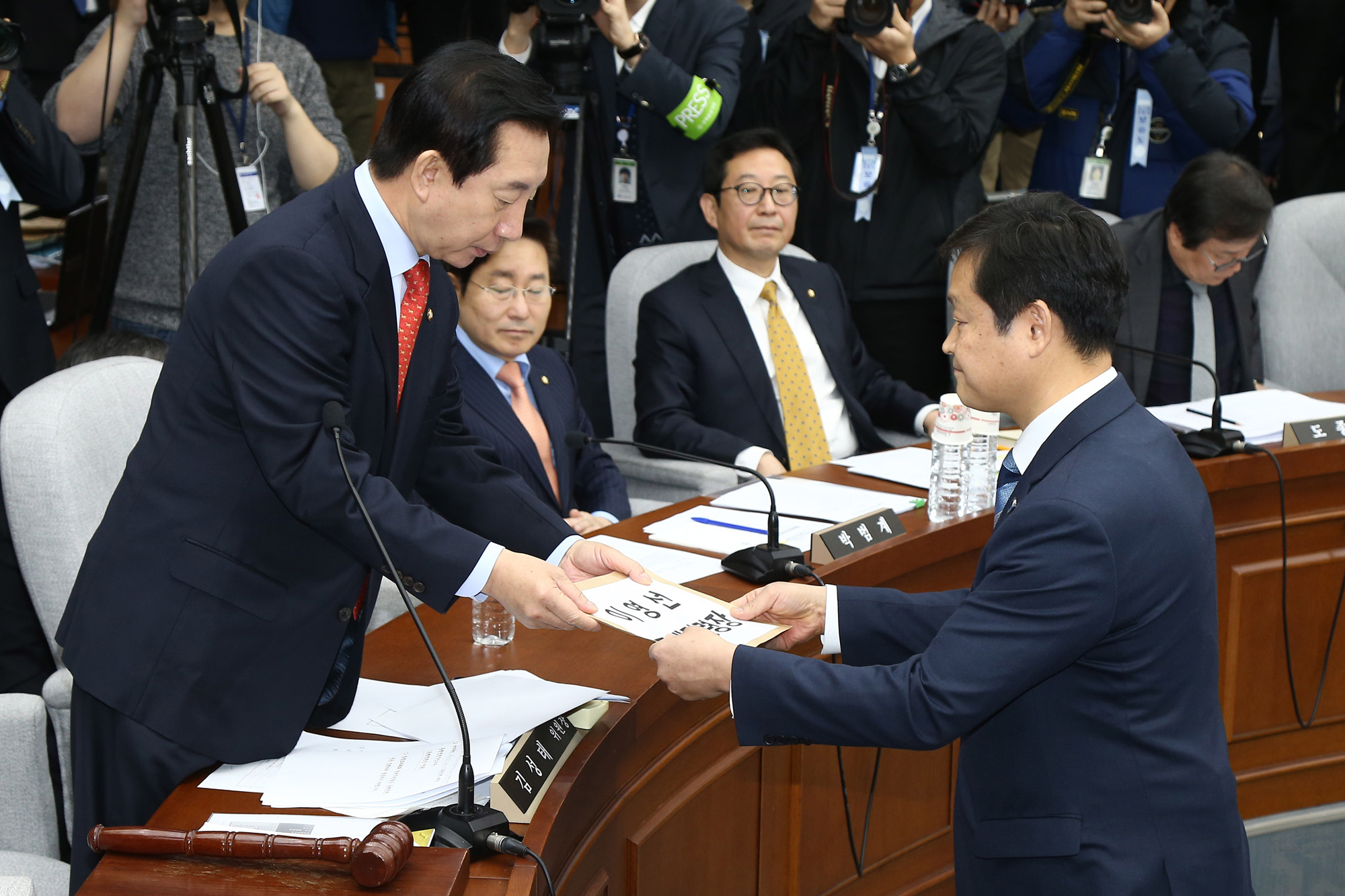 국회;청문회;최순실;박근혜;국정농단