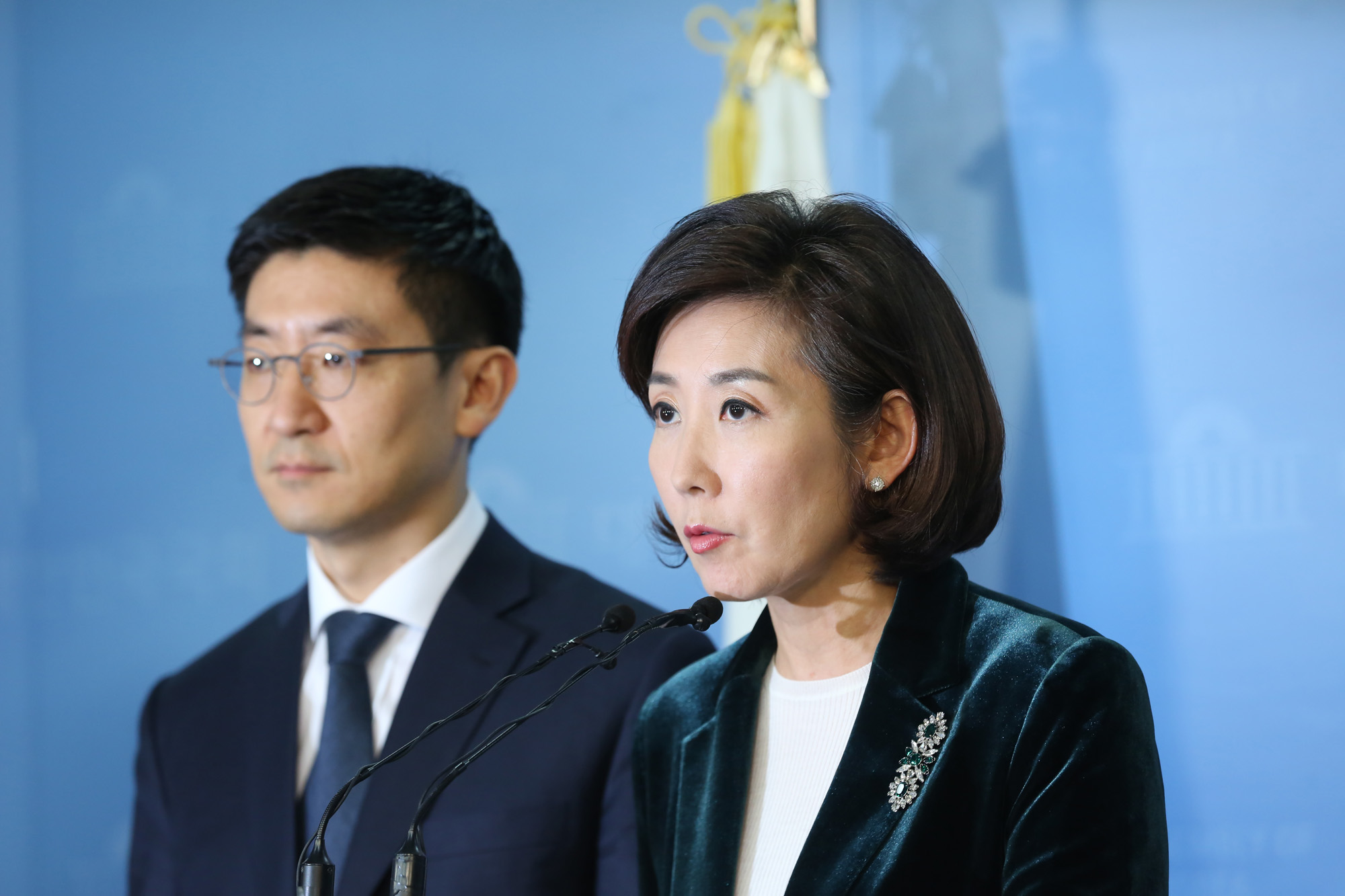 정치;국회;나경원;김세연;새누리당원내대표출마