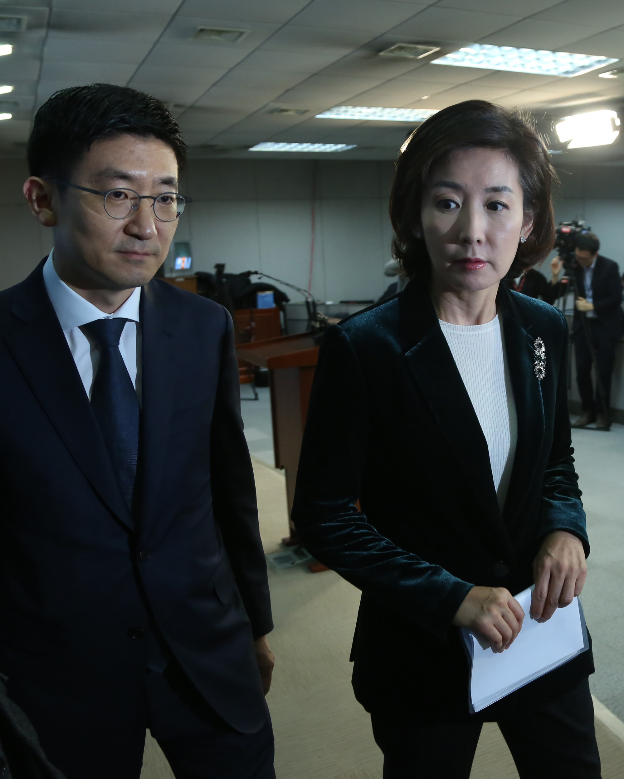 정치;국회;나경원;김세연;새누리당원내대표출마