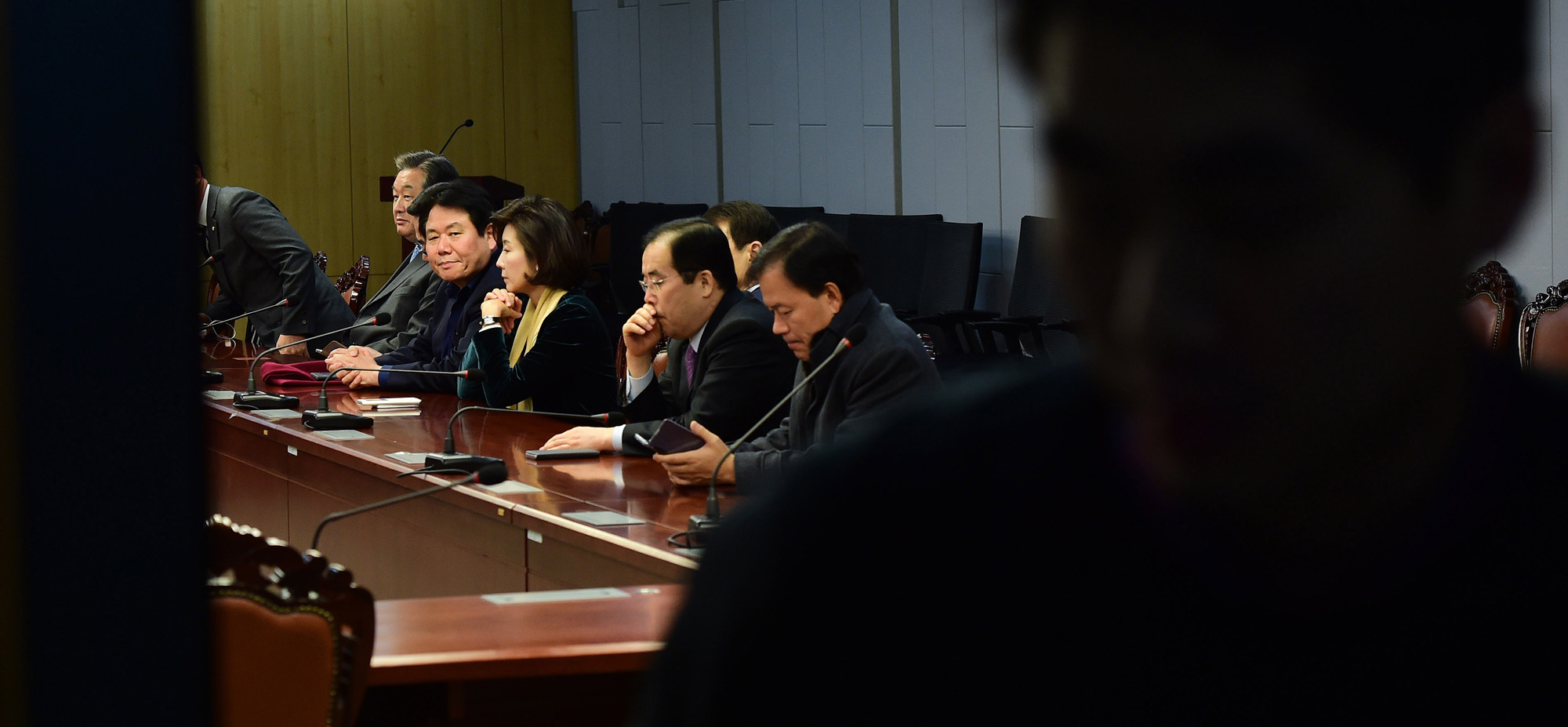 정치;국회;새누리당비상시국회의;나경원;김세연;새누리당비박계