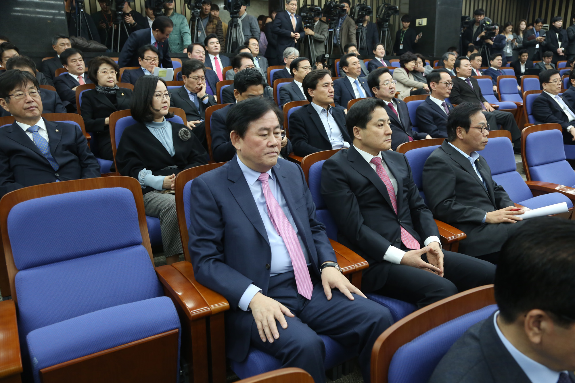 정치;국회;새누리당의원총회;새누리당의총;정우택;최경환