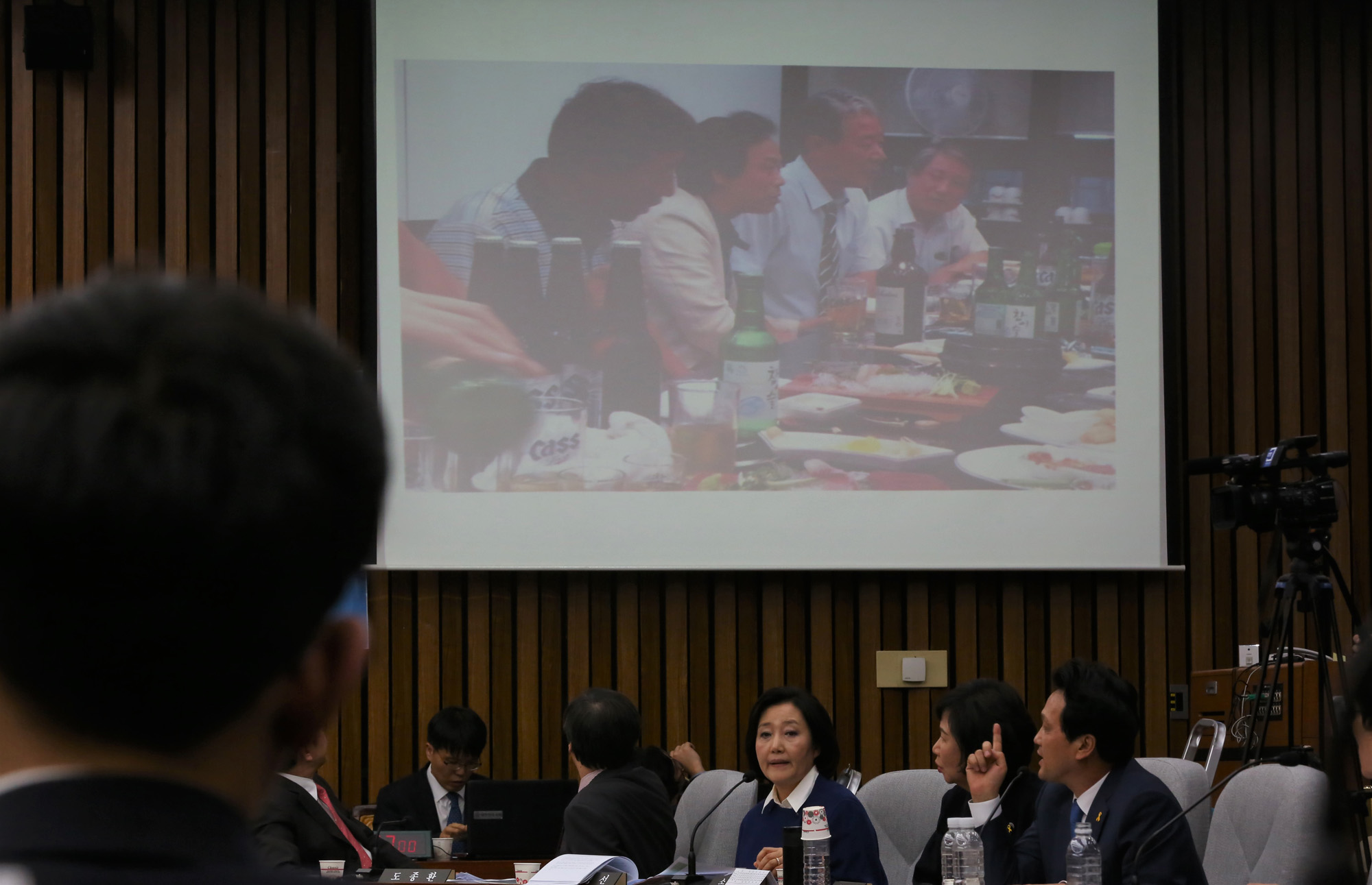 정치;국회;최순실국조특위;5차청문회;우병우;이완영사진