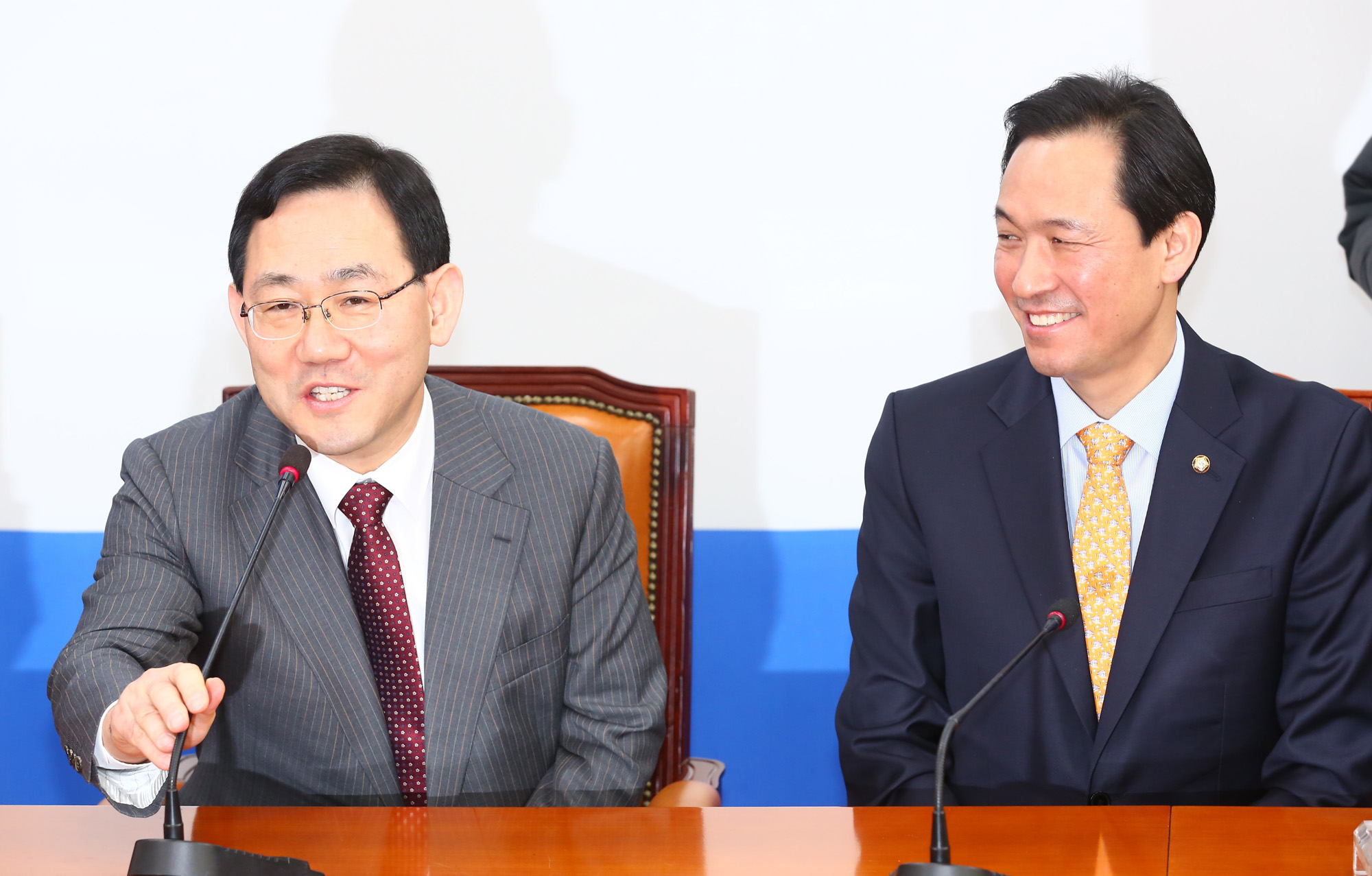 정치;국회;개혁보수신당원내대표;주호영;우상호