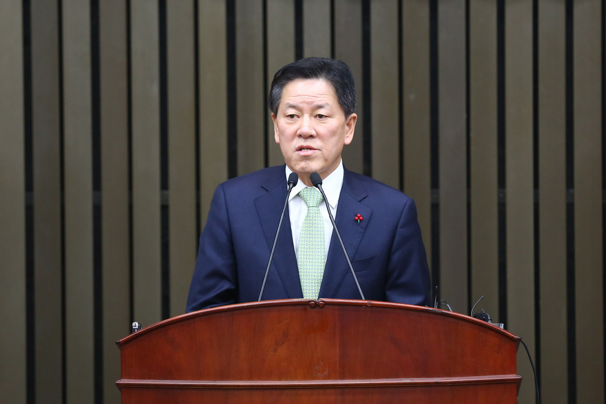 정치;국회;국민의당원내대표;주승용.