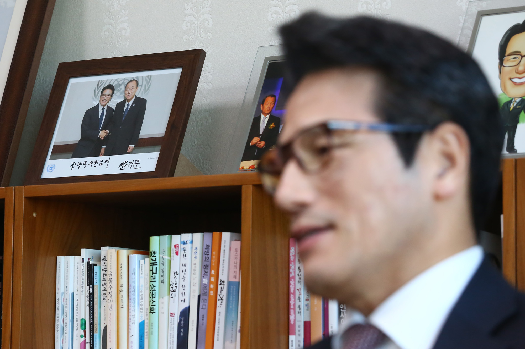 정치;국회;정병국;개혁보수신당창당준비위원장;반기문사진