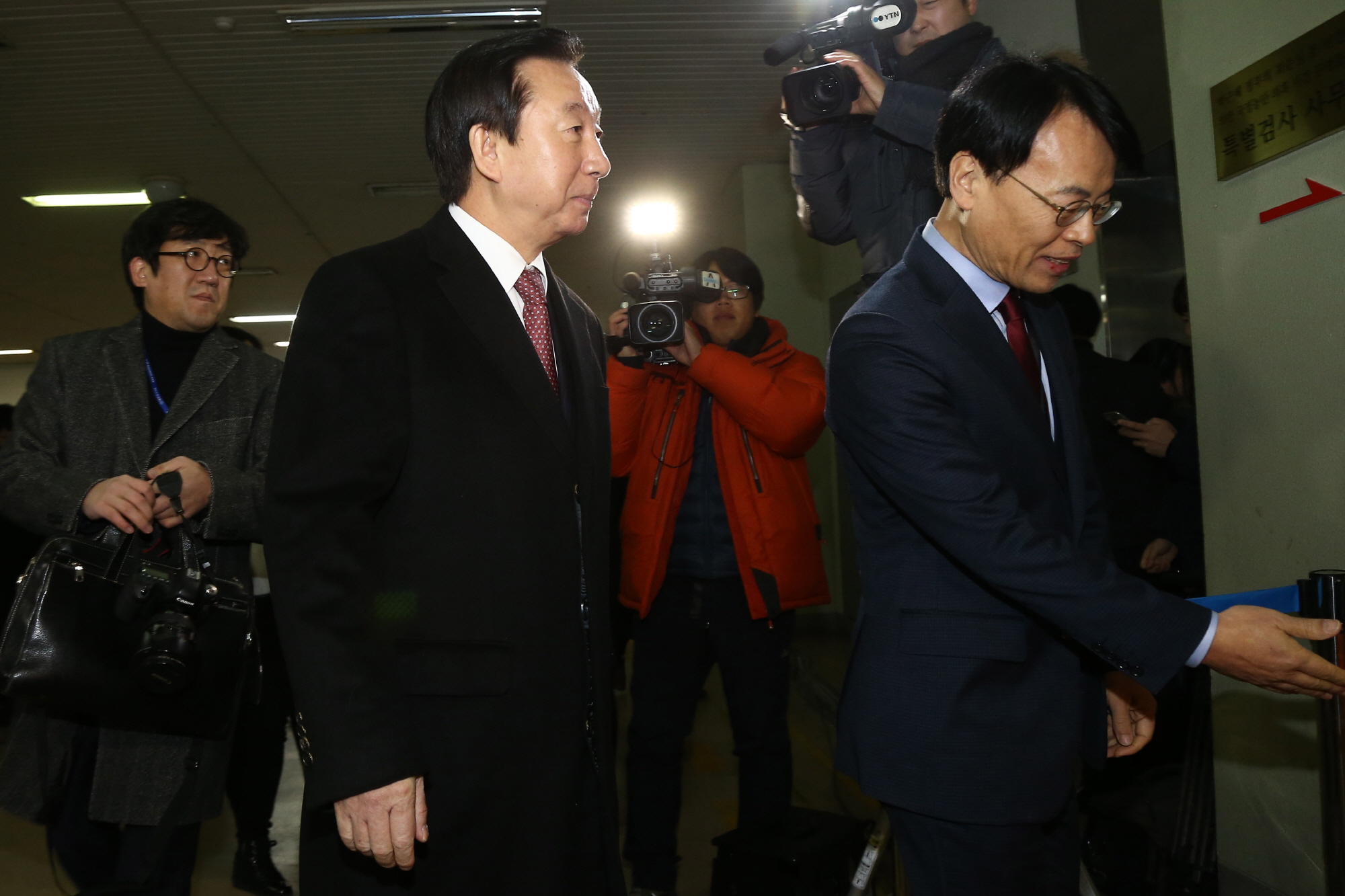 김성태;김성태 특검 방문