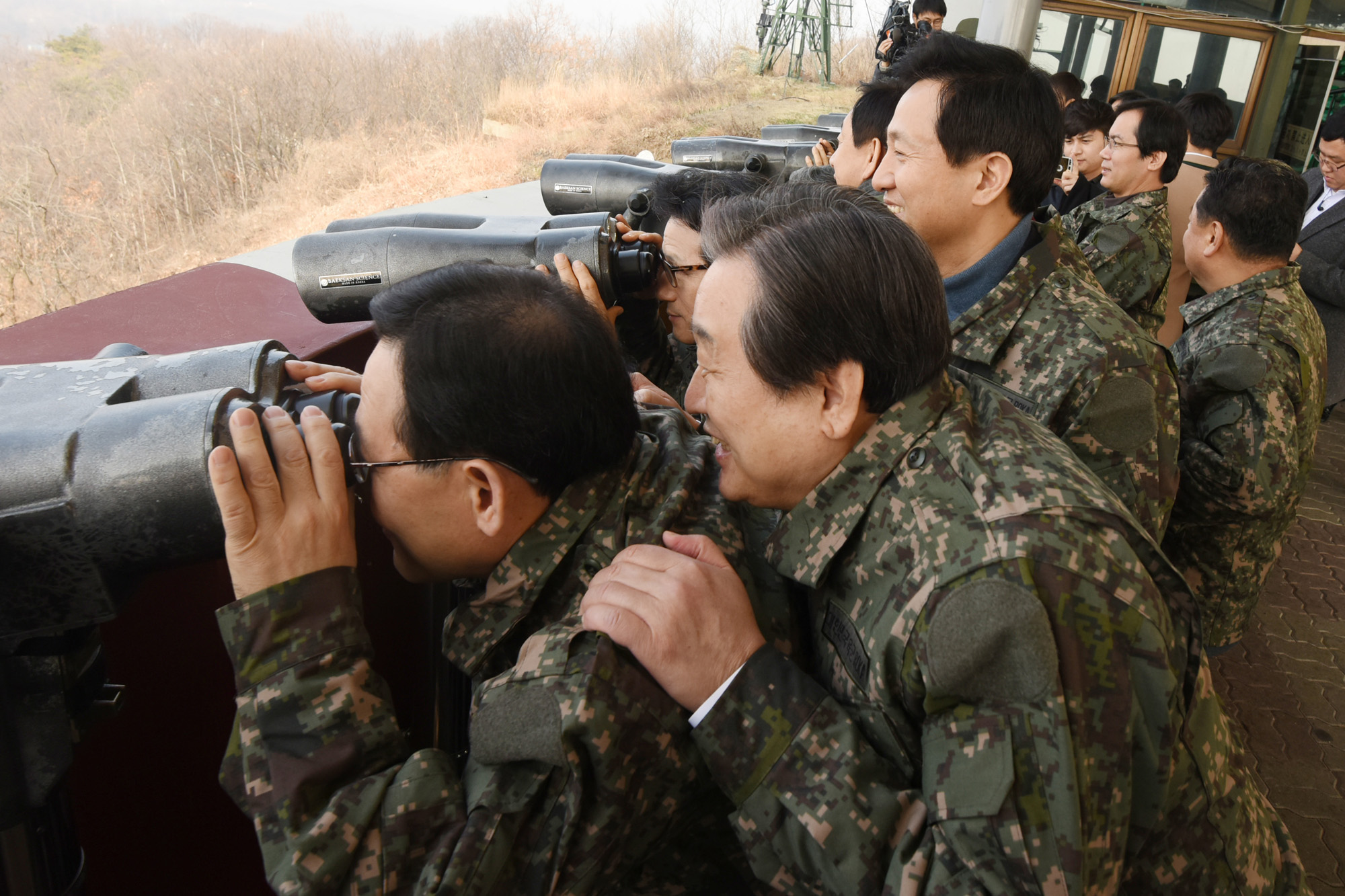 정치;개혁보수신당;도라산전망대
