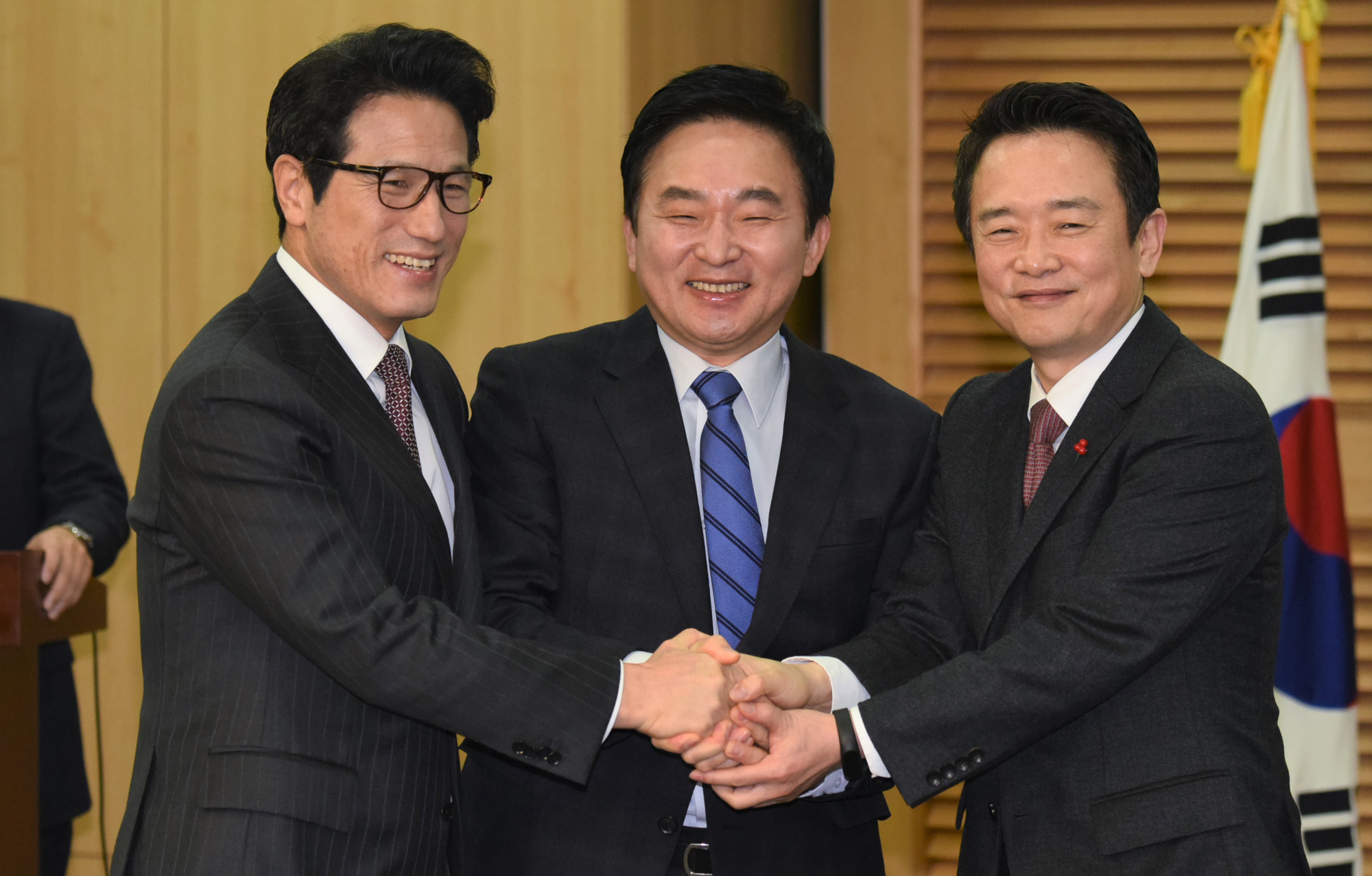 정치;국회;개혁보수신당;원희룡탈당;원희룡;남경필;정병국