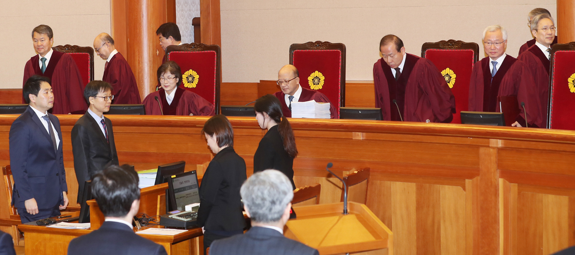 2차심리;헌재;헌법재판소;2차변론기일;탄핵 심리;탄핵 변론기일