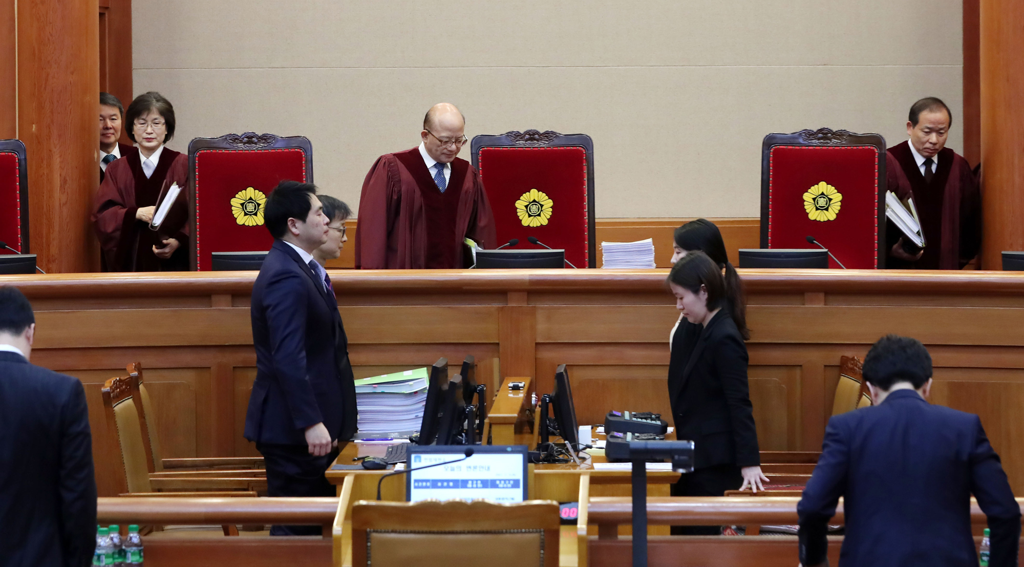 2차심리;헌재;헌법재판소;2차변론기일;탄핵 심리;탄핵 변론기일