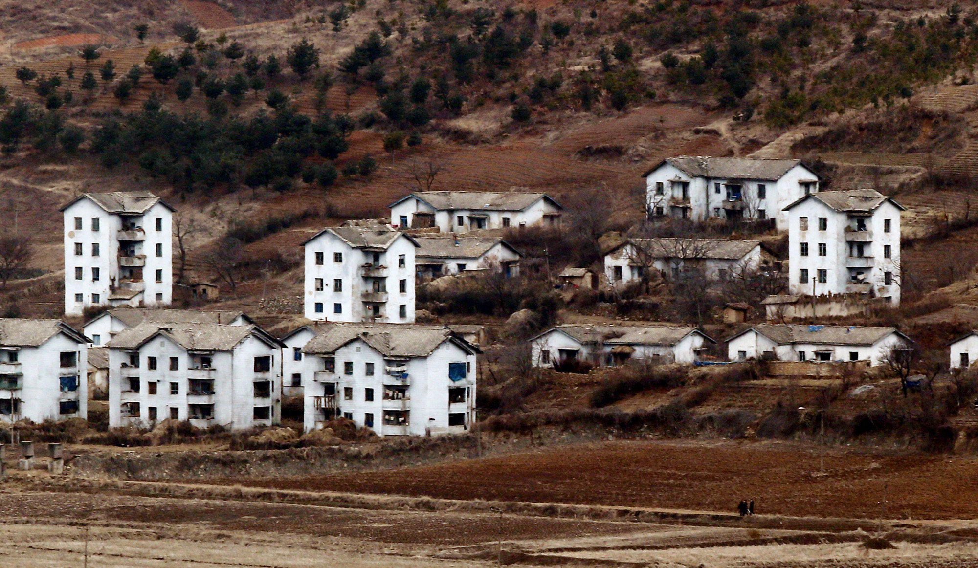 정치;북한;애기봉;해멀마을