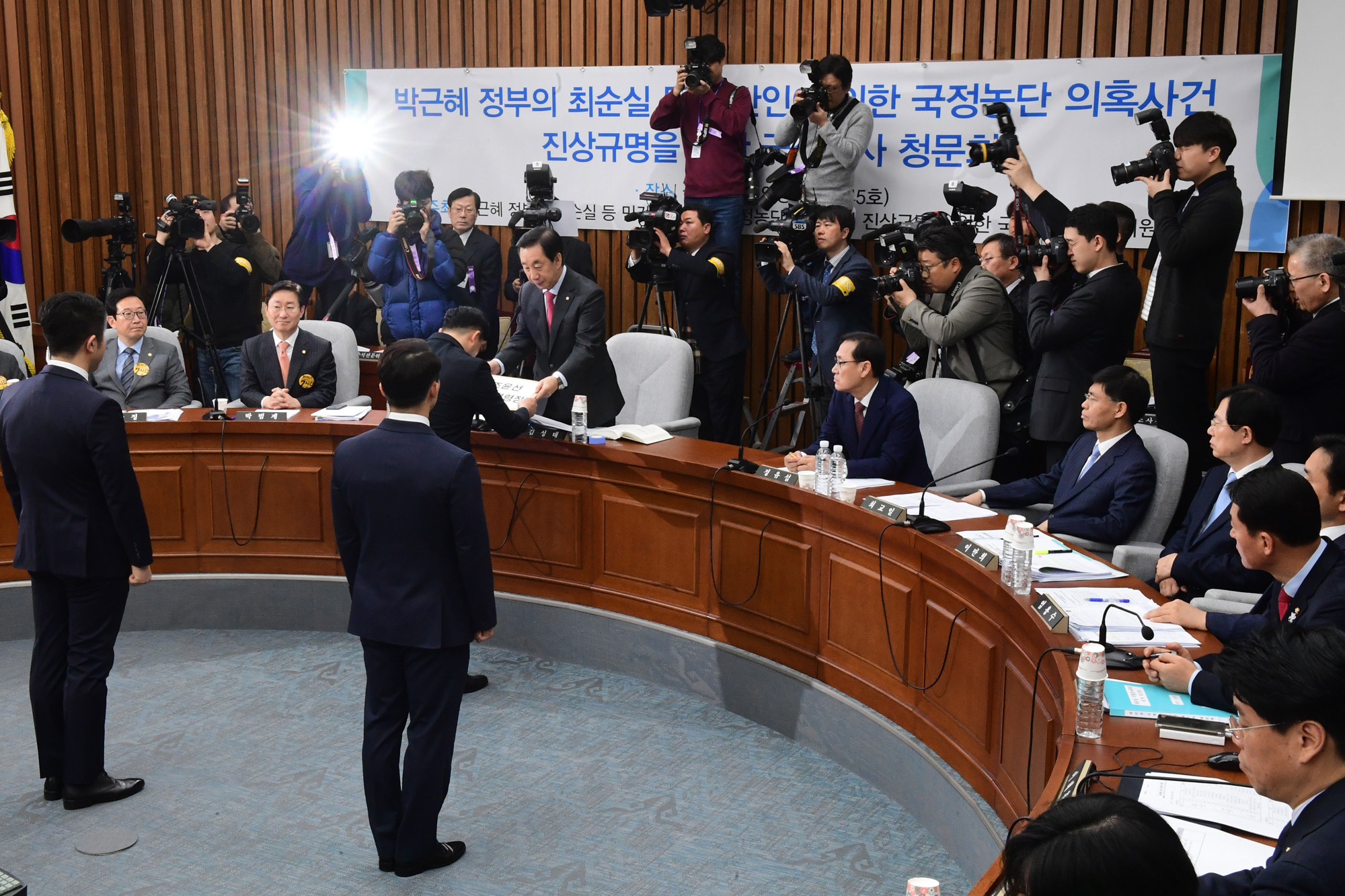 최순실게이트;국회;국정조사;7차청문회;정동춘;남궁곤;노승일