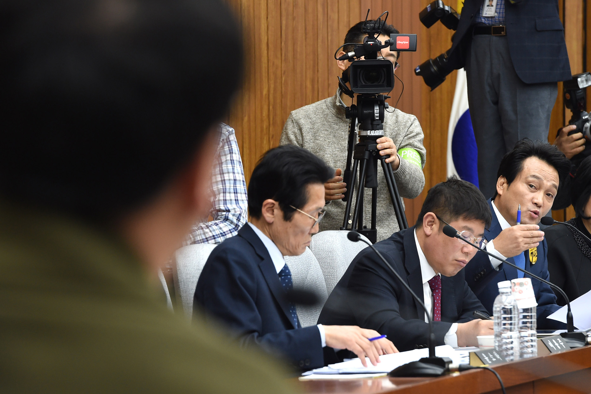 최순실게이트;국회;국정조사;7차청문회;정동춘;남궁곤;노승일