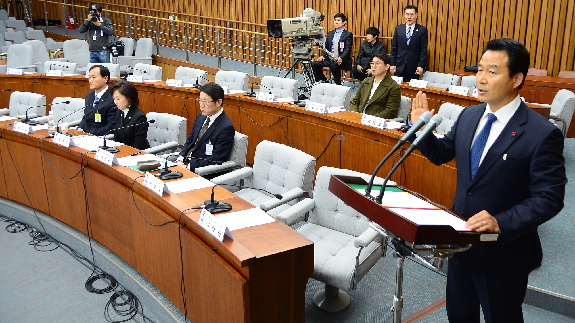 최순실게이트;국회;국정조사;7차청문회;정동춘;남궁곤;노승일;조윤선