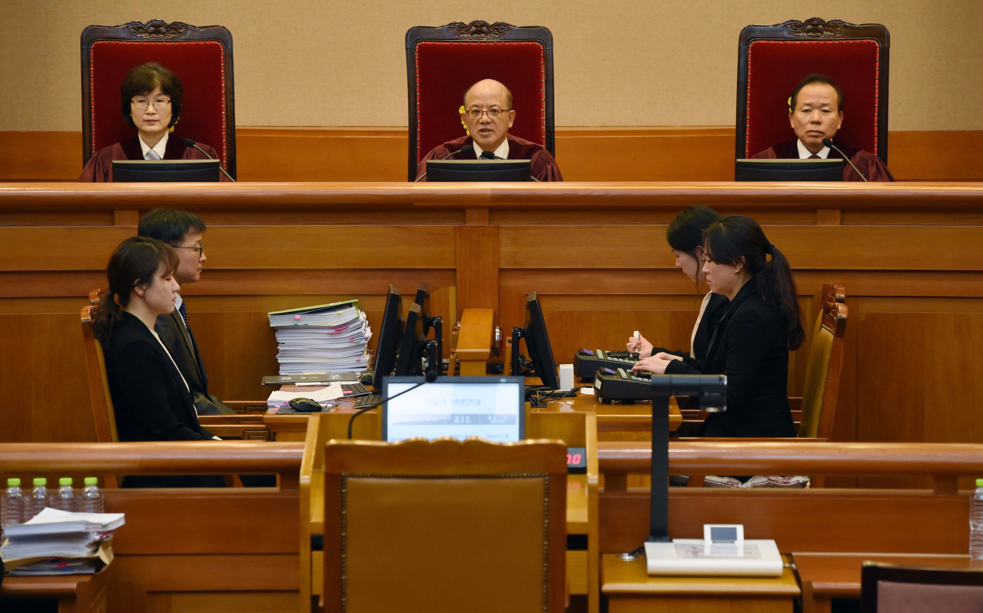 헌재;헌법재판소;3차 변론기일;3차 탄핵심찬;3차 공개변론;공개변론;박한철;권성동;이중환