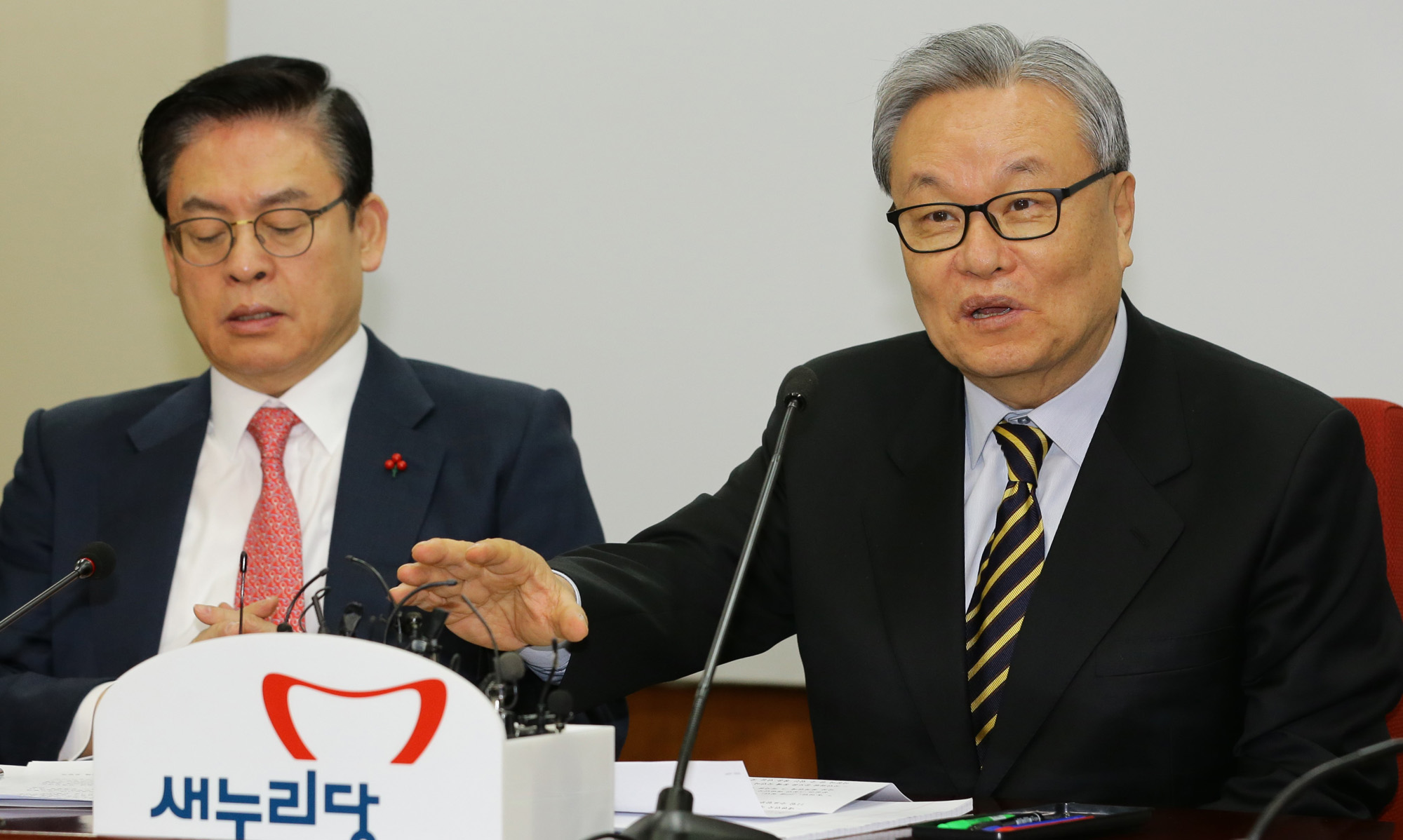 정치;국회;새누리당;인명진;정우택