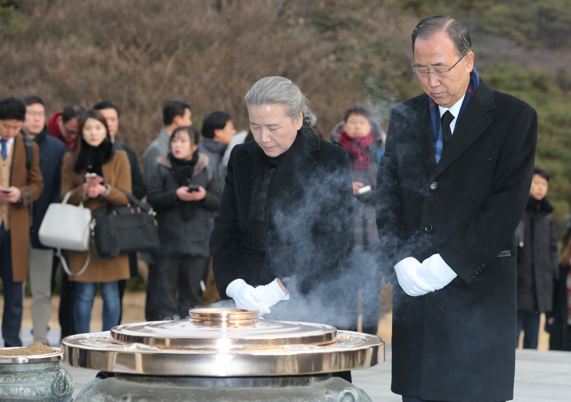 반기문;반기문 국립 현충원;반기문 방명록