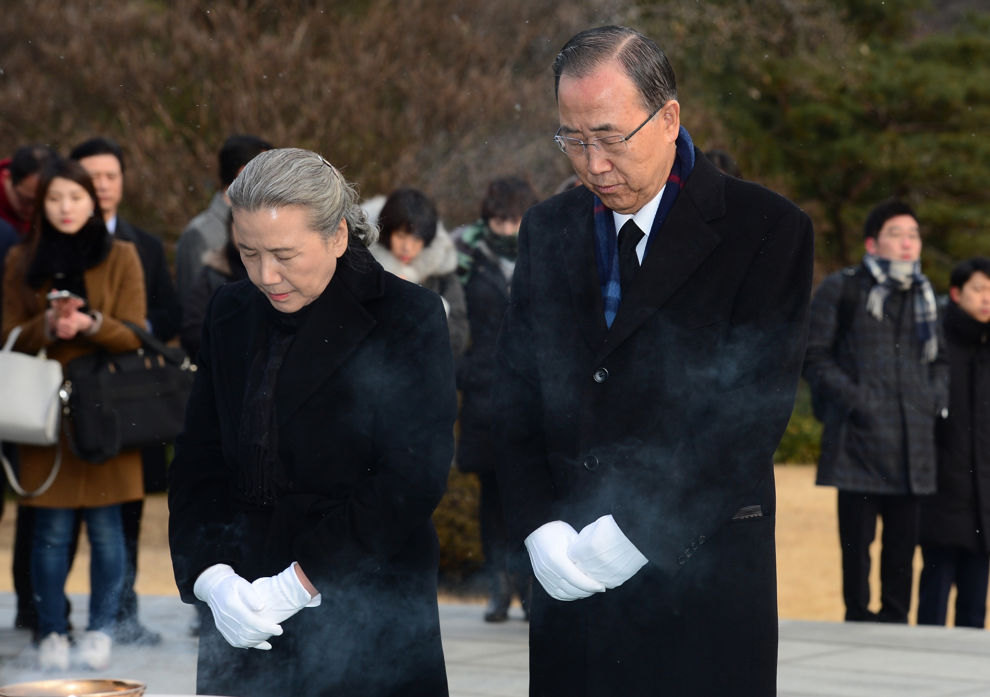 반기문;반기문 국립 현충원;반기문 방명록