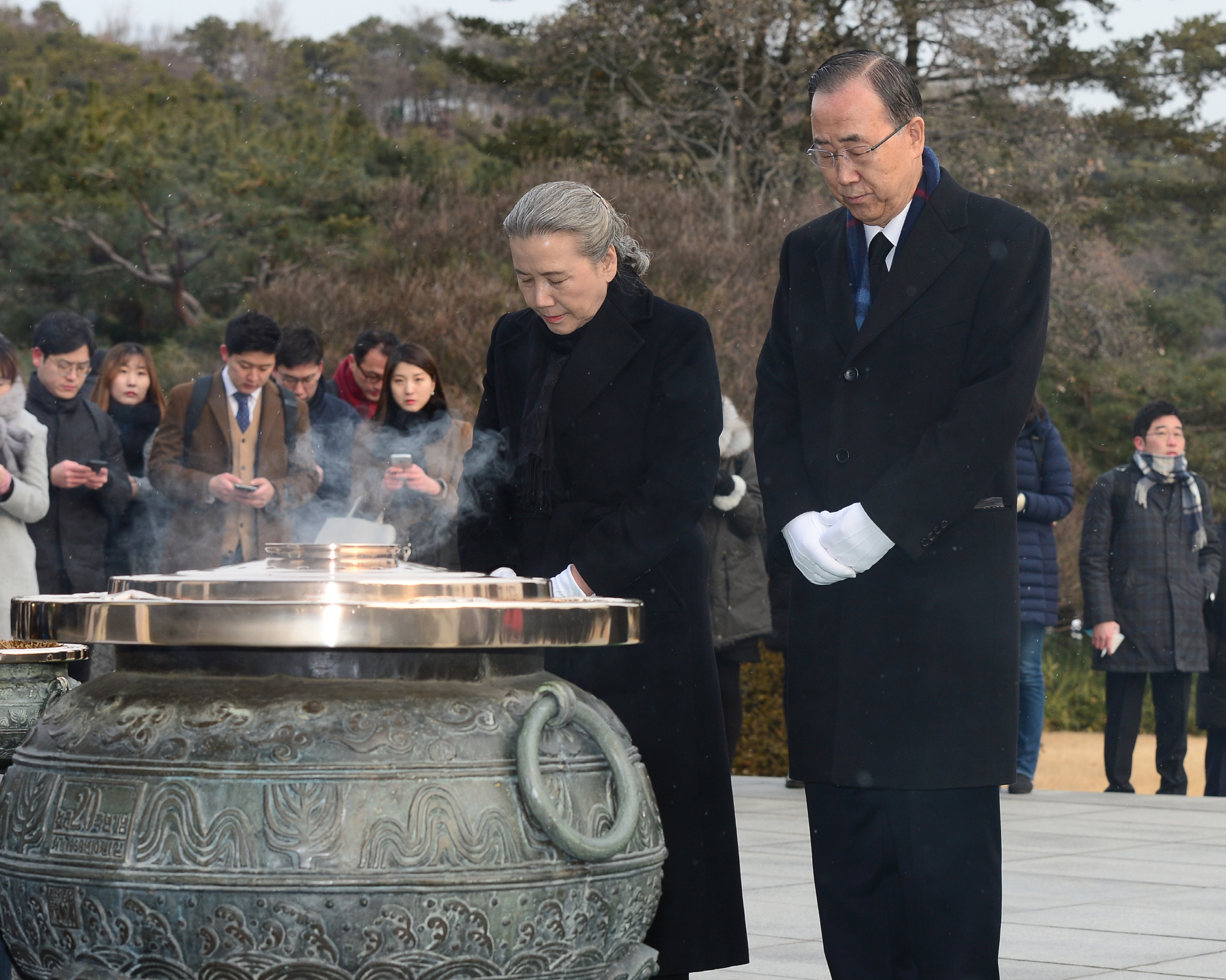 반기문;반기문 국립 현충원;반기문 방명록