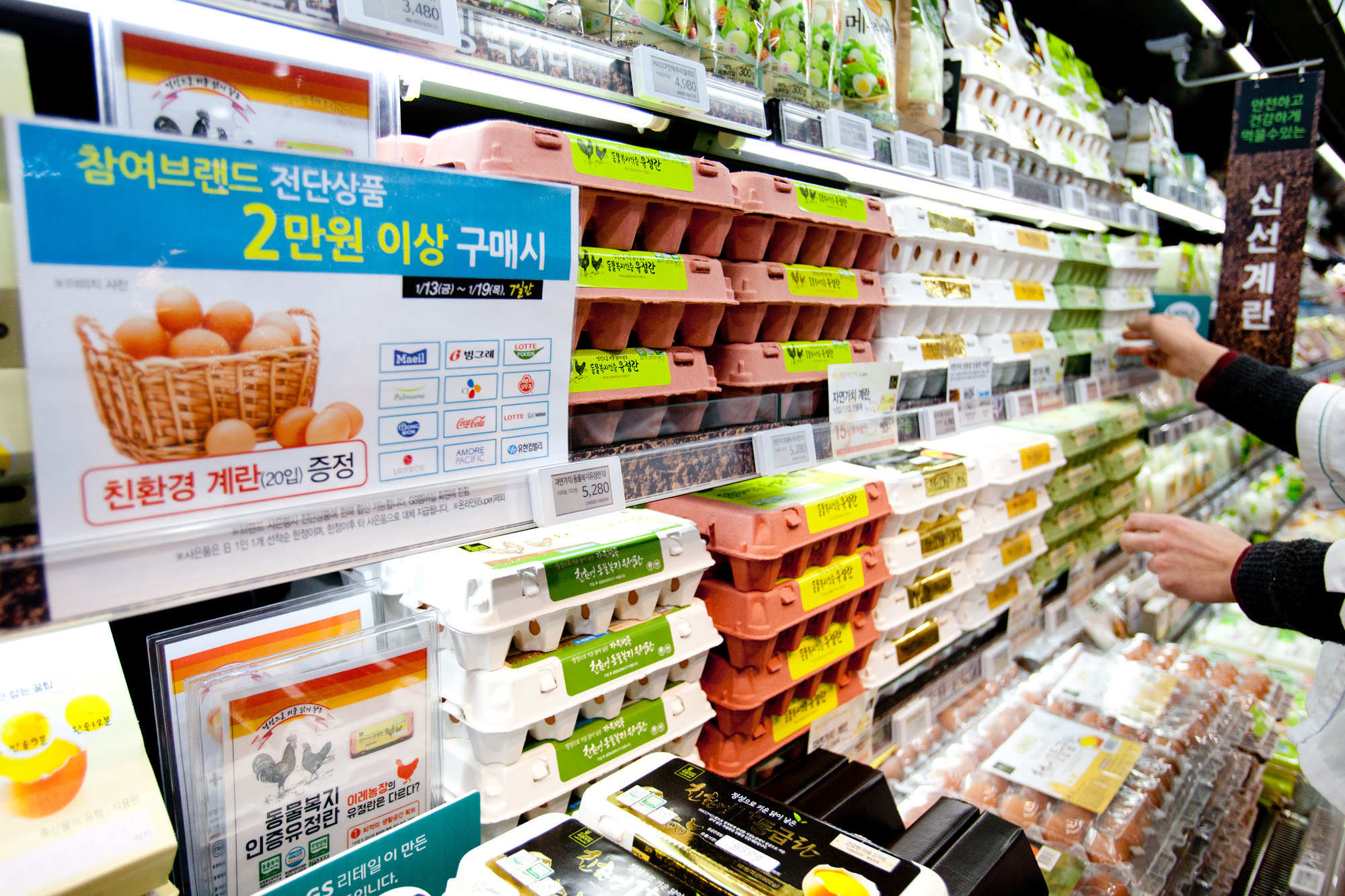 계란;계란선물세트;GS수퍼마켓