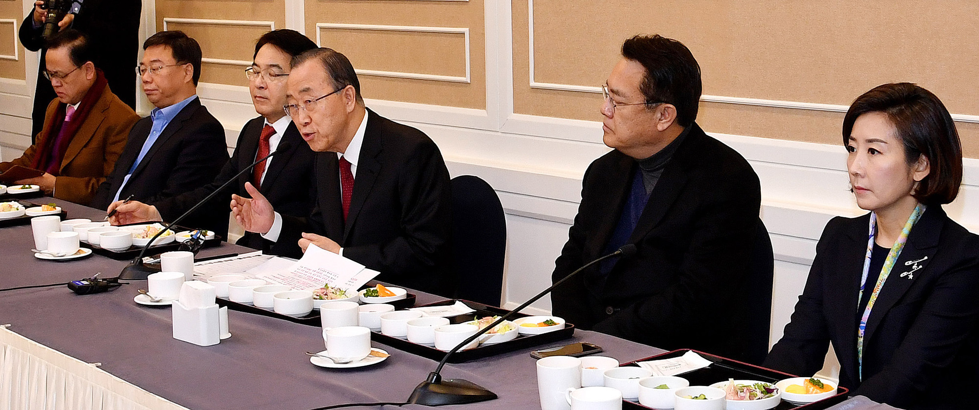 정치;국회;새누리당초청간담회;반기문