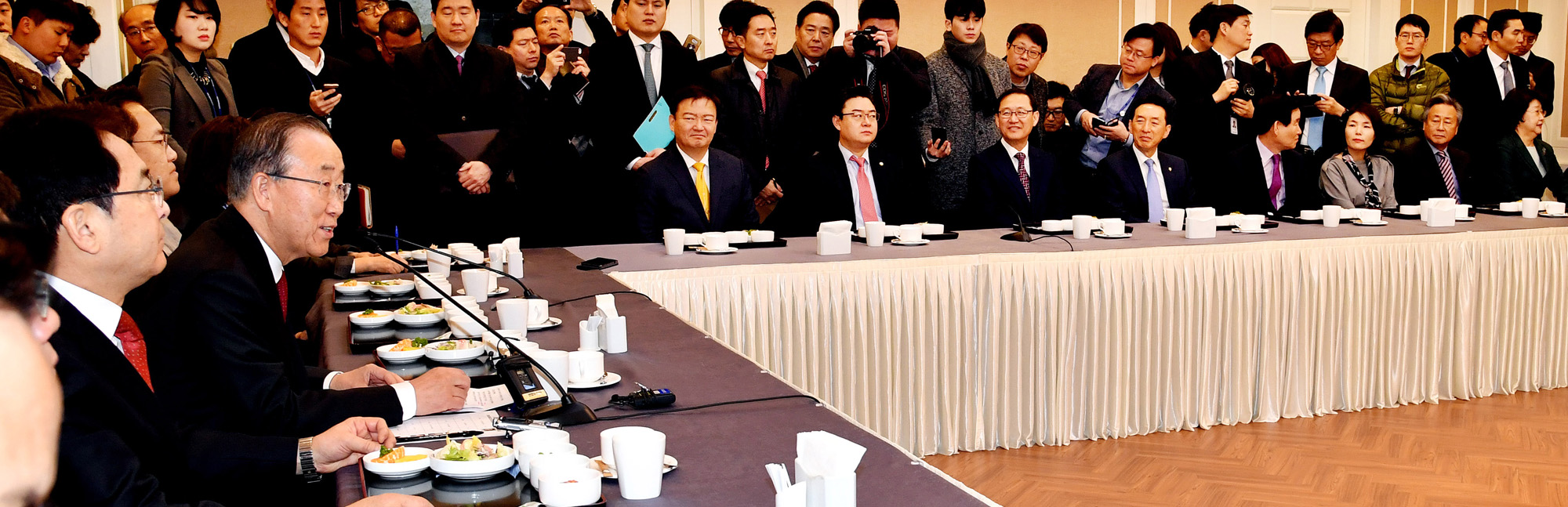 정치;국회;새누리당초청간담회;반기문