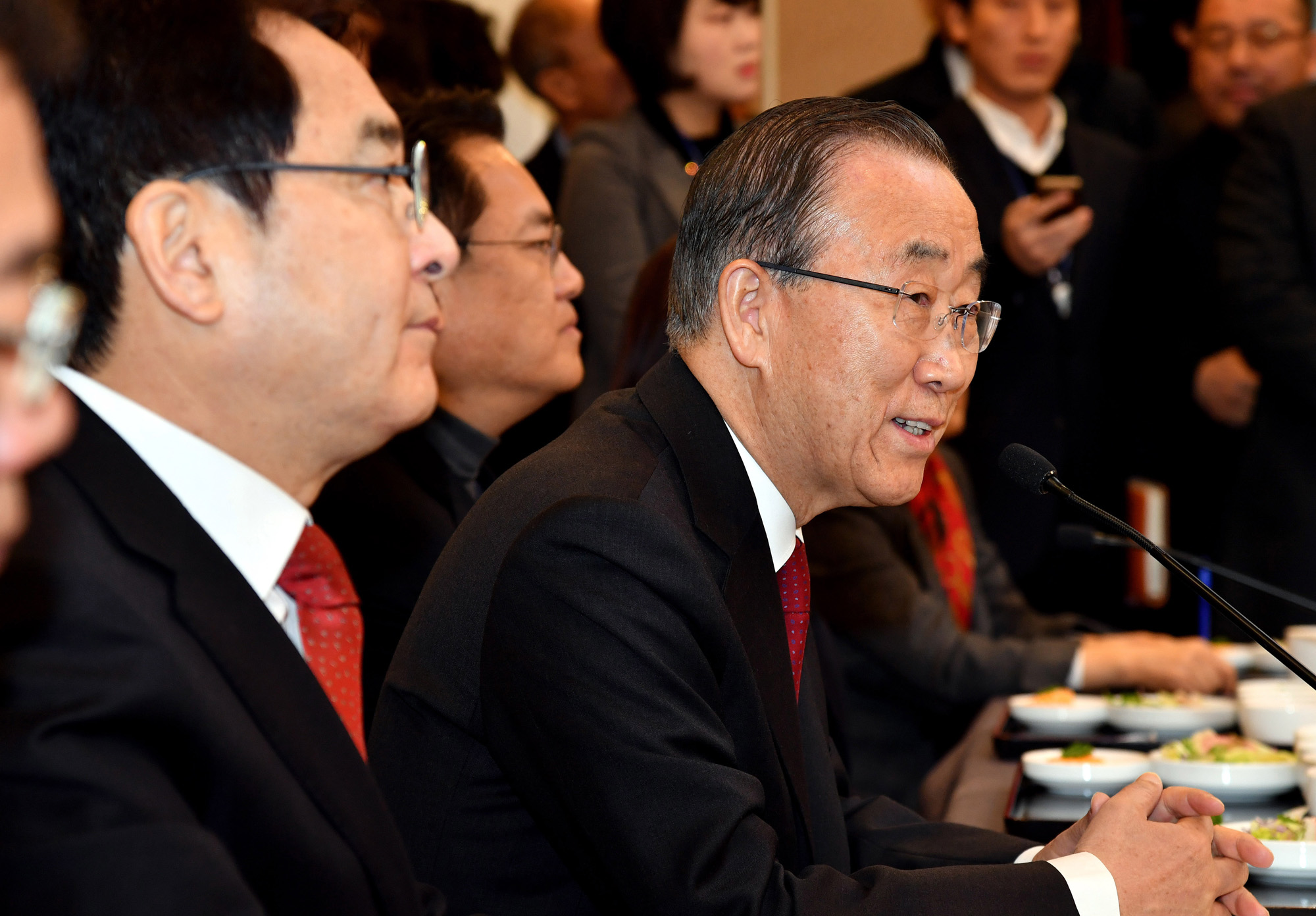 정치;국회;새누리당초청간담회;반기문