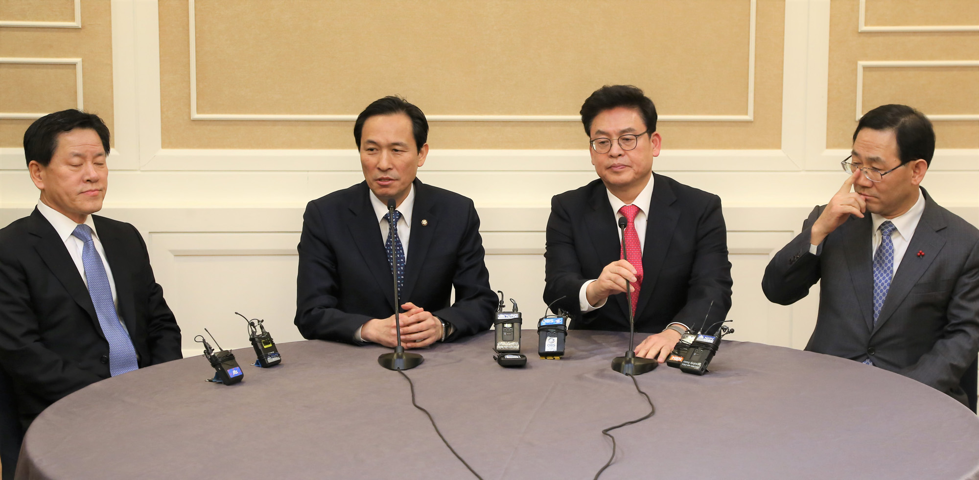 정치;국회;원내대표회동;주승용;우상호;정우택;주호영