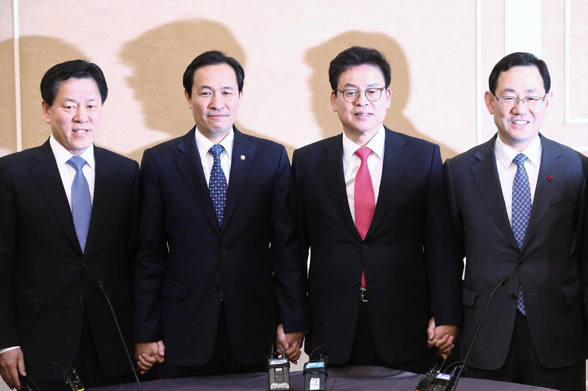 정치;국회;원내대표회동;주승용;우상호;정우택;주호영