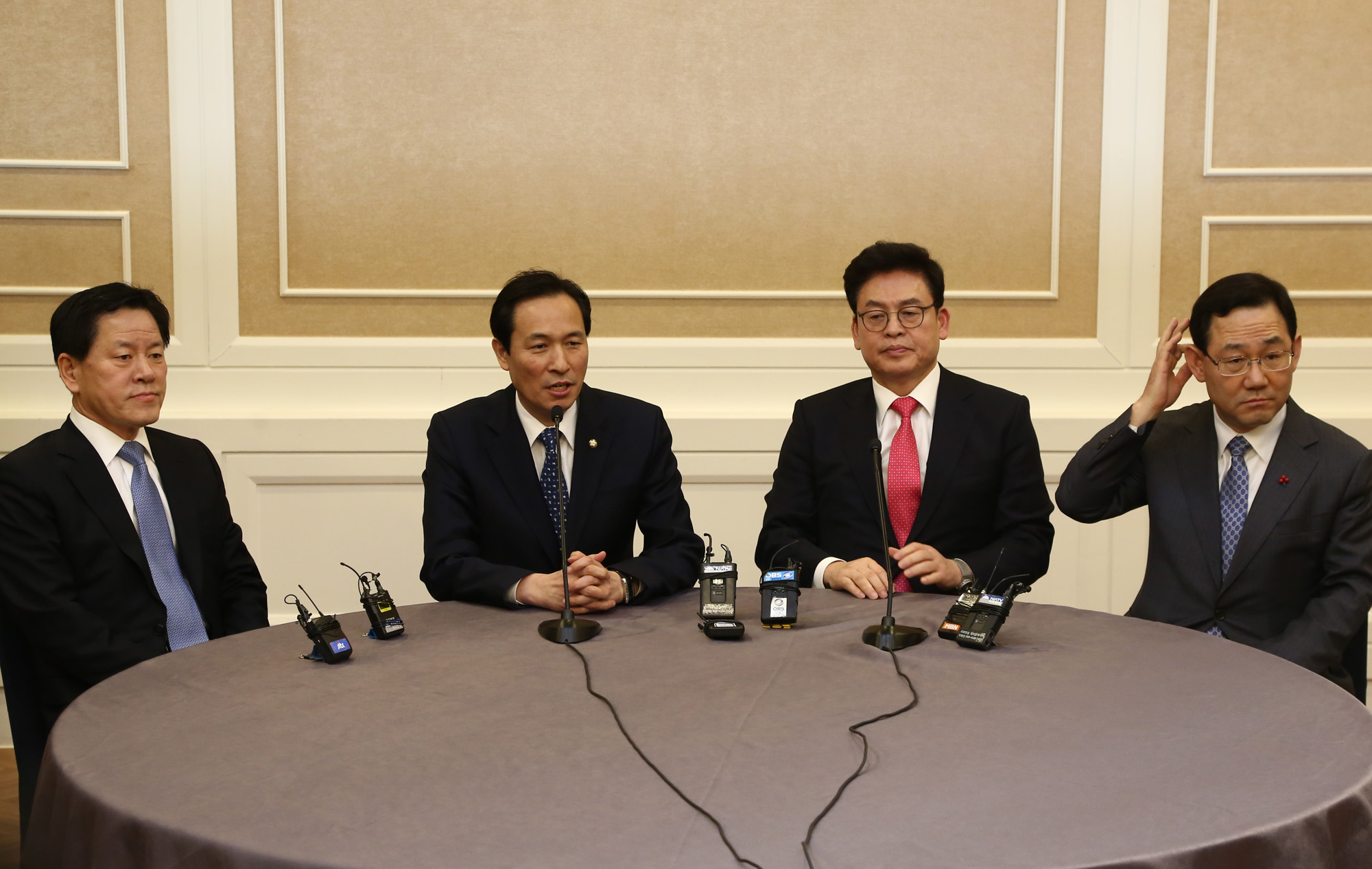 정치;국회;원내대표회동;주승용;우상호;정우택;주호영