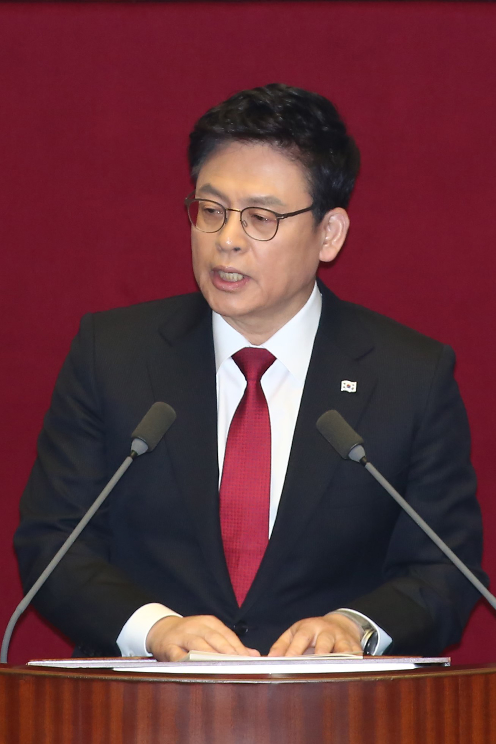 정치;국회;정우택교섭단체연설;국회본회의;정우택